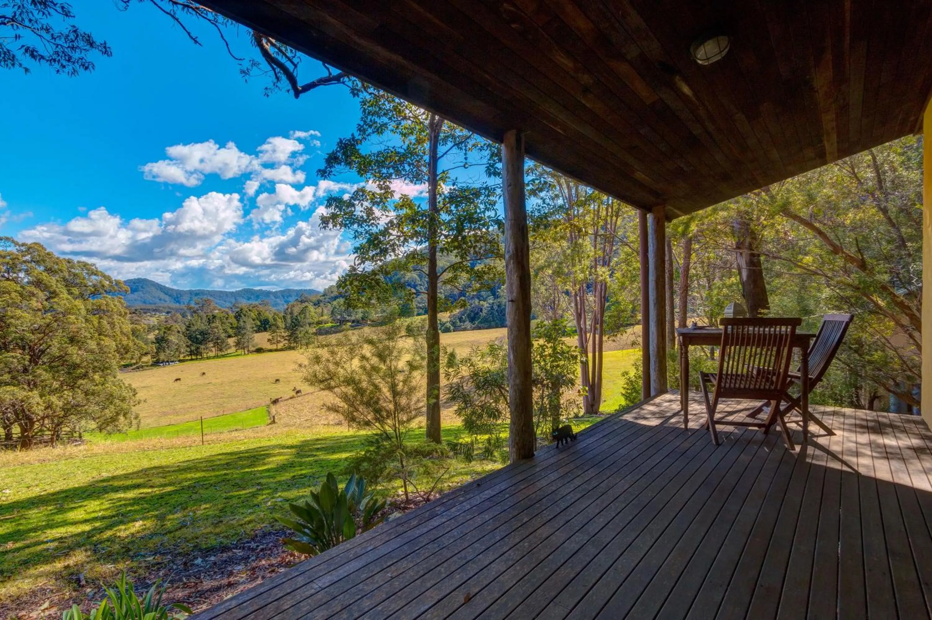 Natural landscape in Friday Creek Retreat