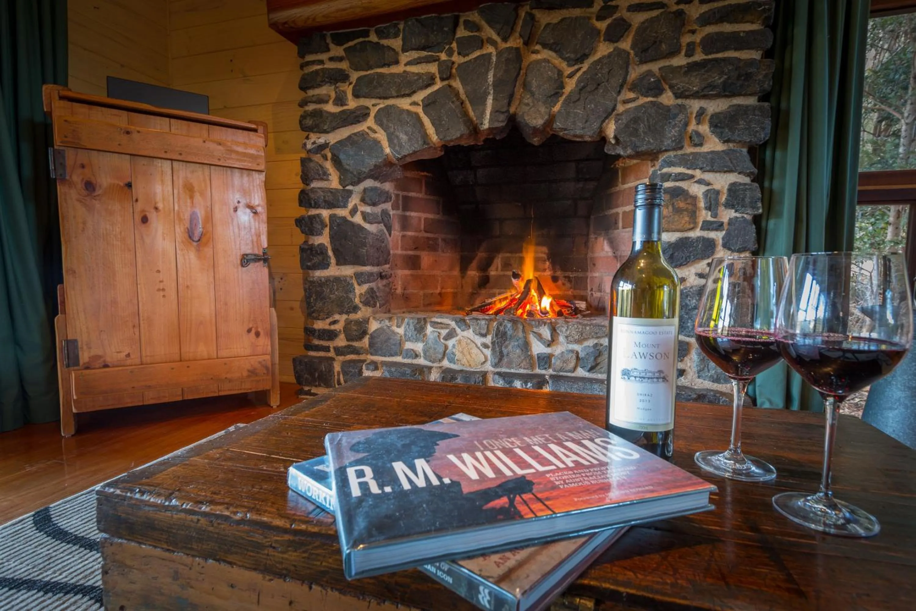 Living room in Friday Creek Retreat
