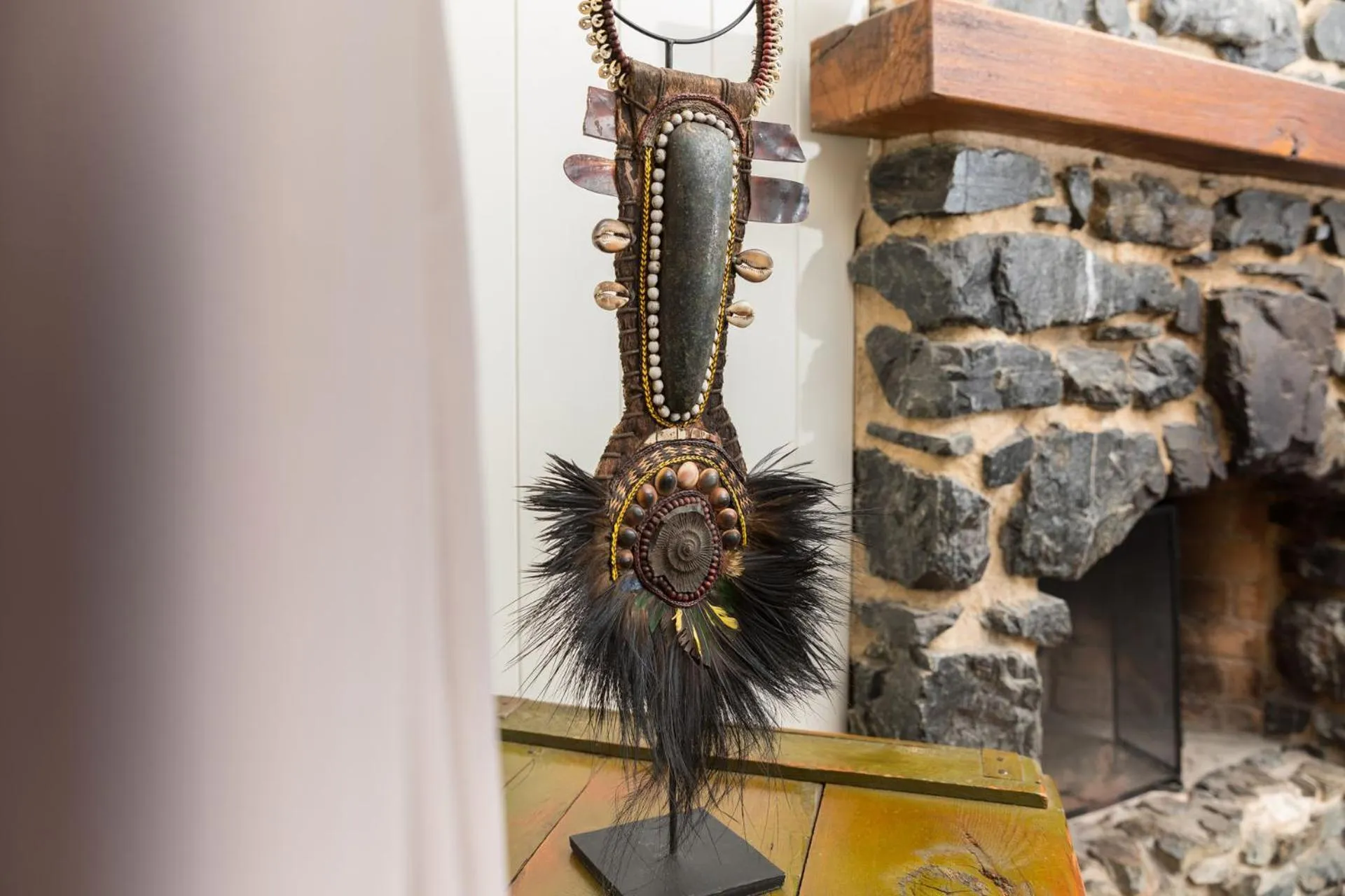 Decorative detail in Friday Creek Retreat