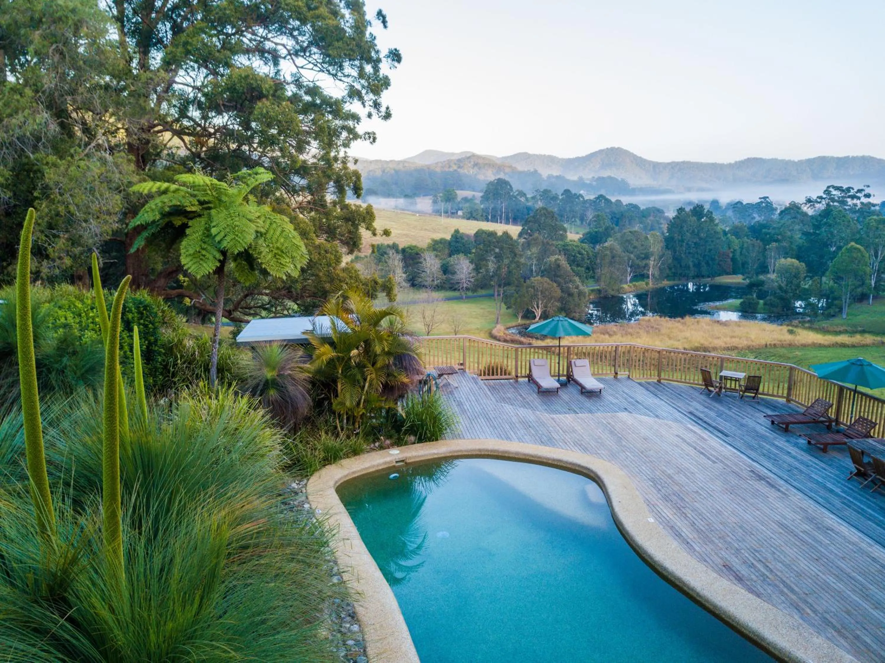 Swimming pool in Friday Creek Retreat