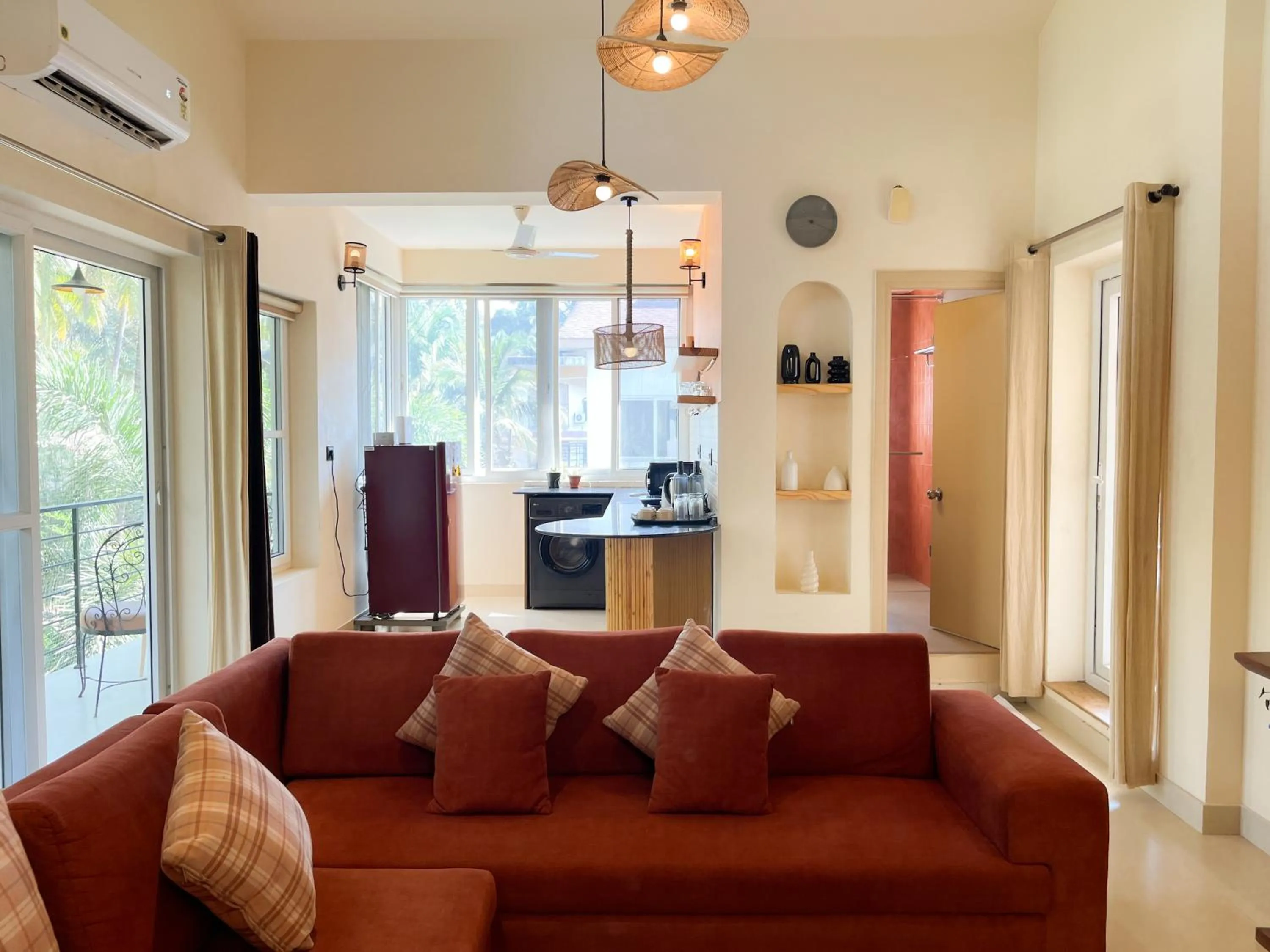 TV and multimedia in Rainforest Enclave, Arpora - 10 mins to Baga beach