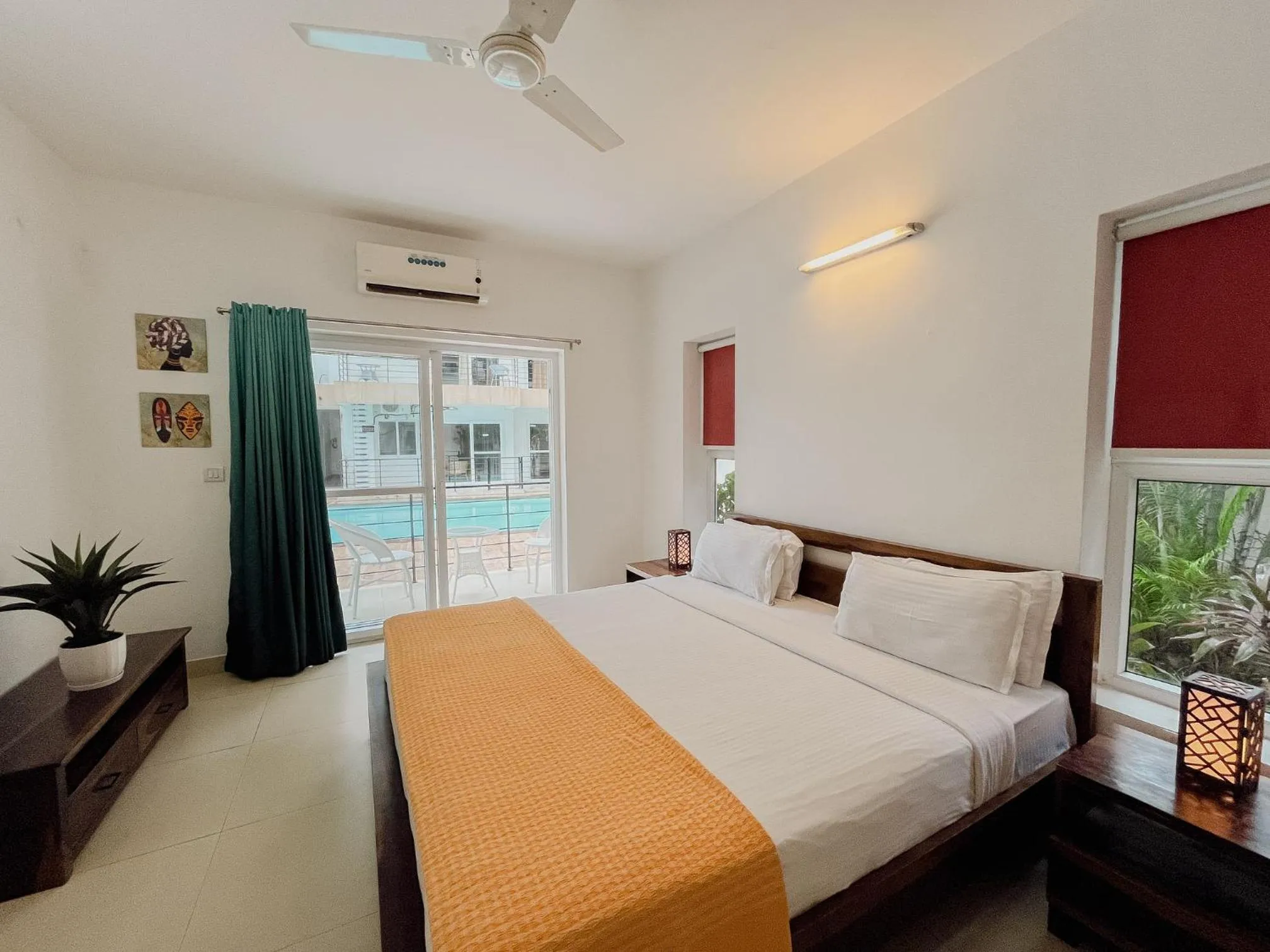 Bed in Rainforest Enclave, Arpora - 10 mins to Baga beach