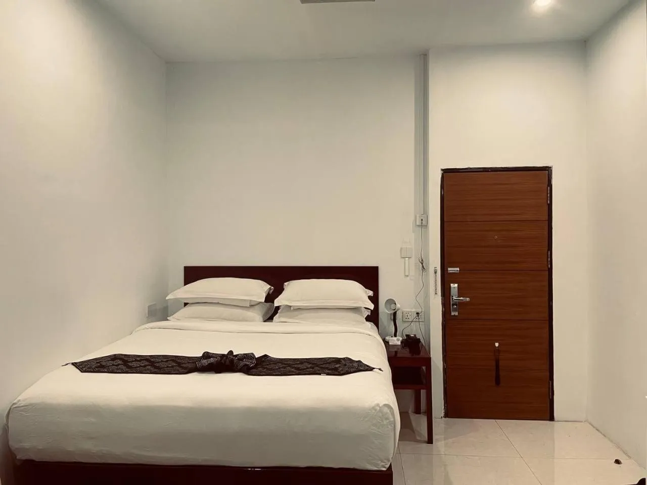 Bedroom, Bed in YAMA HOTEL & ROOFTOP BAR