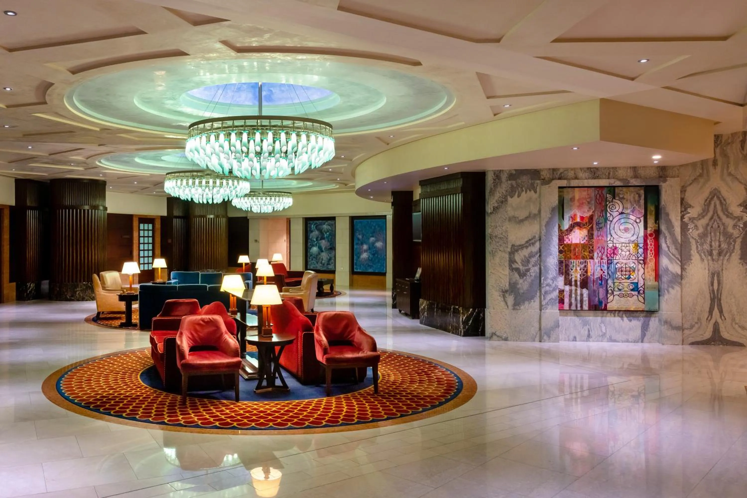 Lobby or reception in Resorts World Sentosa - Crockfords Tower