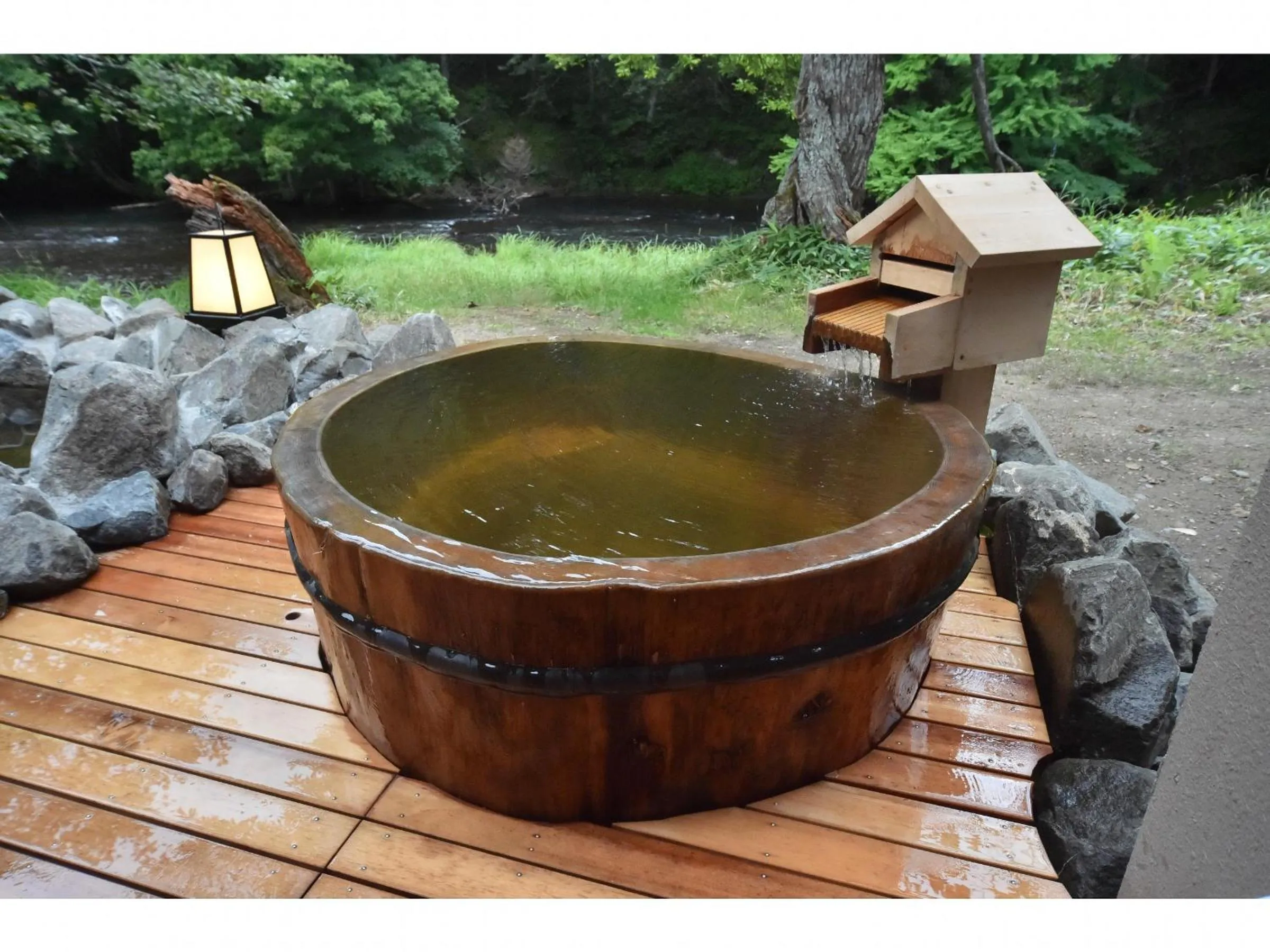 Hot Spring Bath in La Vista Akangawa