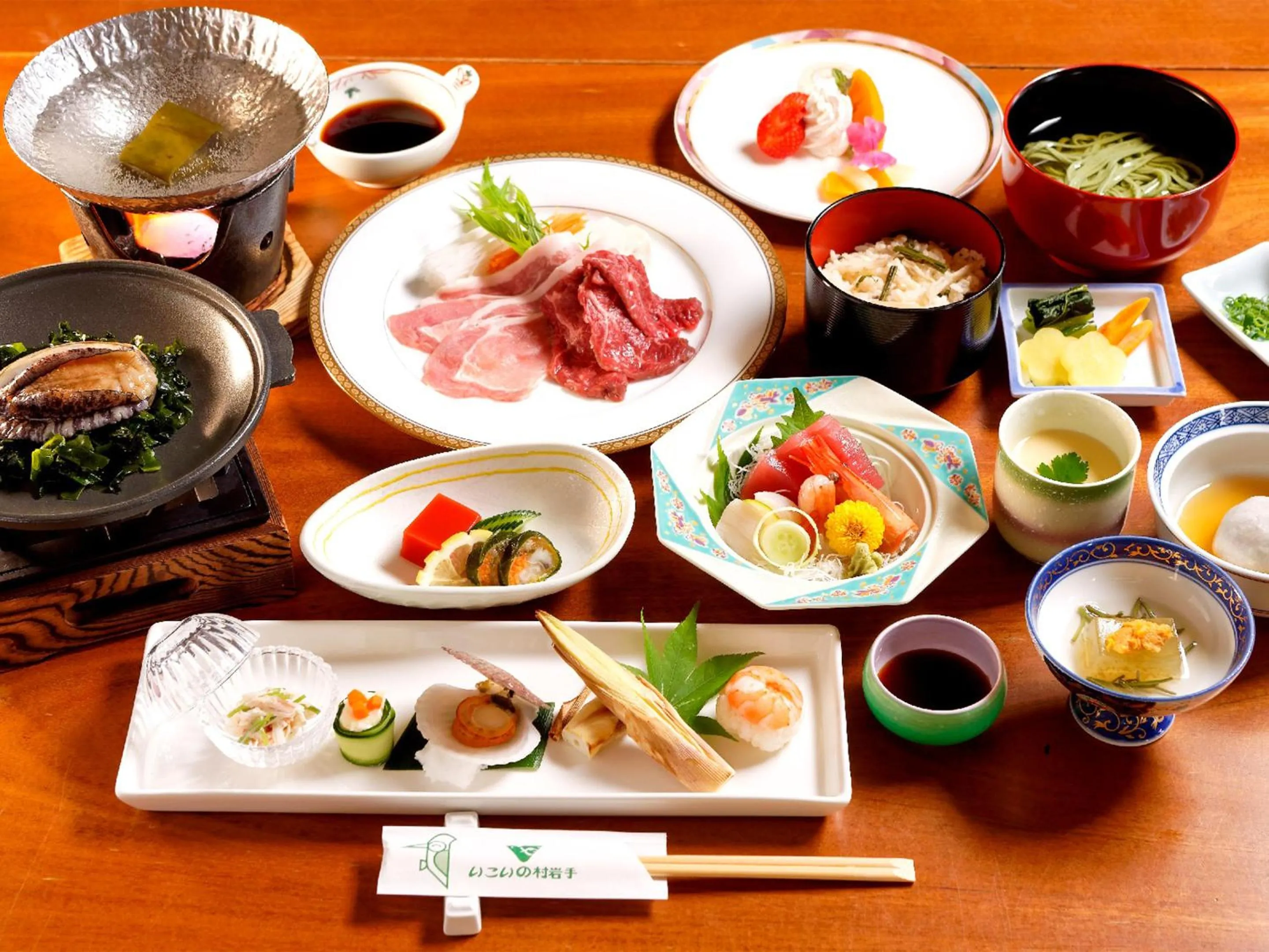 Dinner in Ikoinomura Iwate