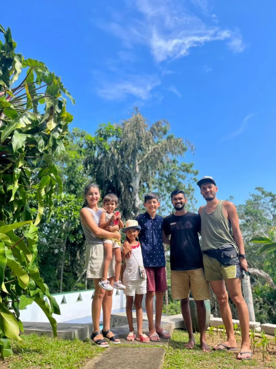 children in Green Hill Paradise Villa