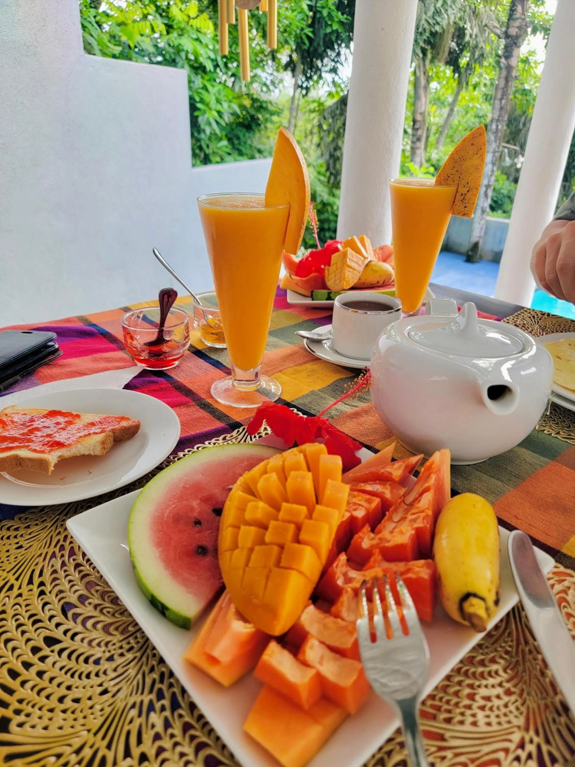 Breakfast in Green Hill Paradise Villa