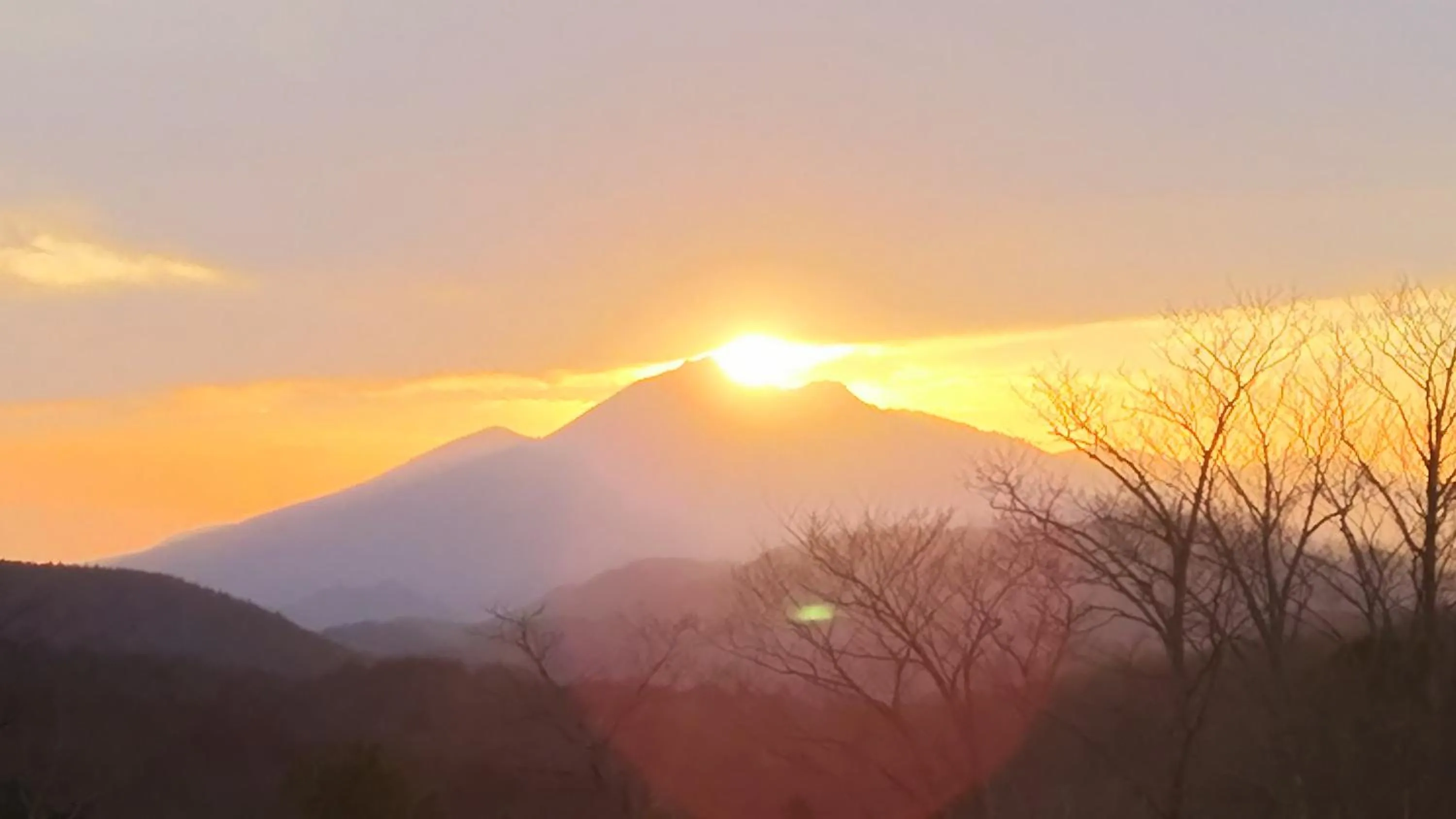 Sunset, Natural Landscape in Hotel De Premiere Minowa