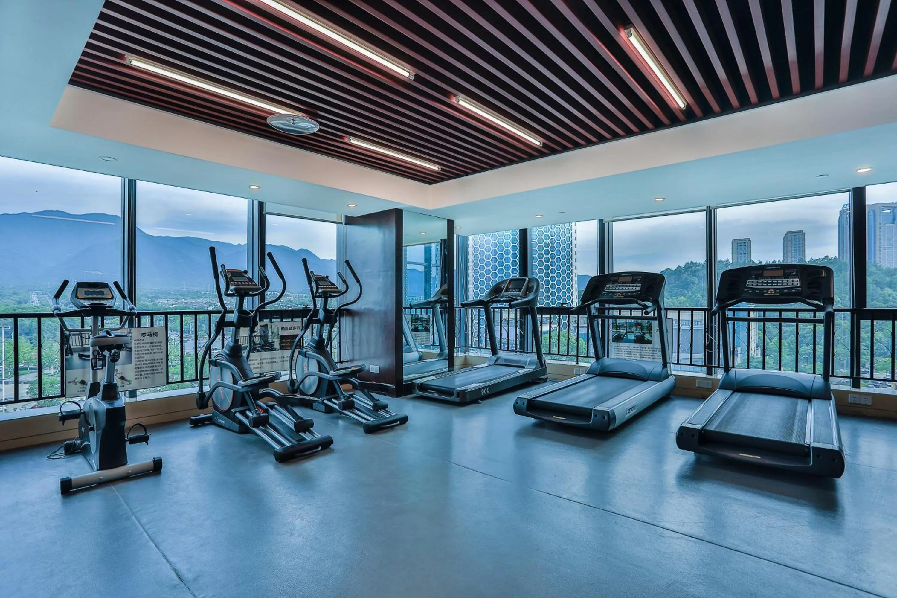 Fitness centre/facilities in SSAW Boutique Hotel Tonglu World Trade