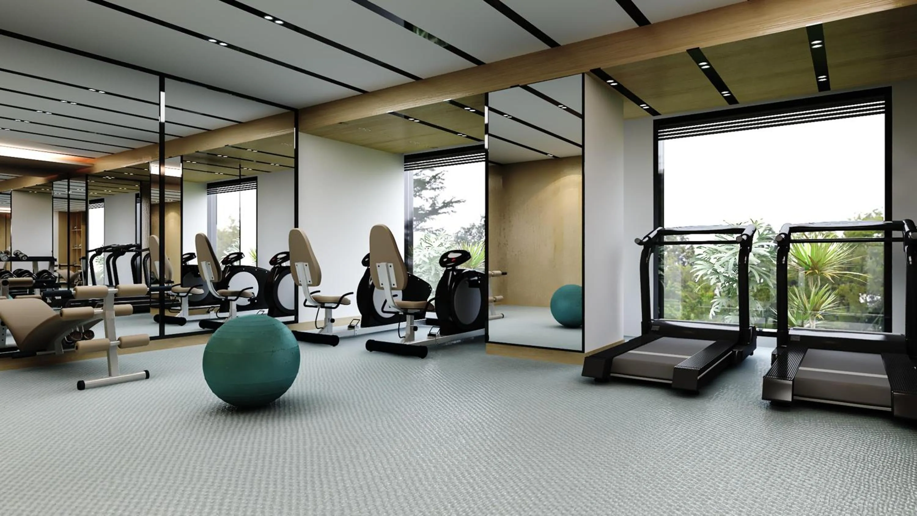 Fitness centre/facilities in Hilton Garden Inn Goa Calangute