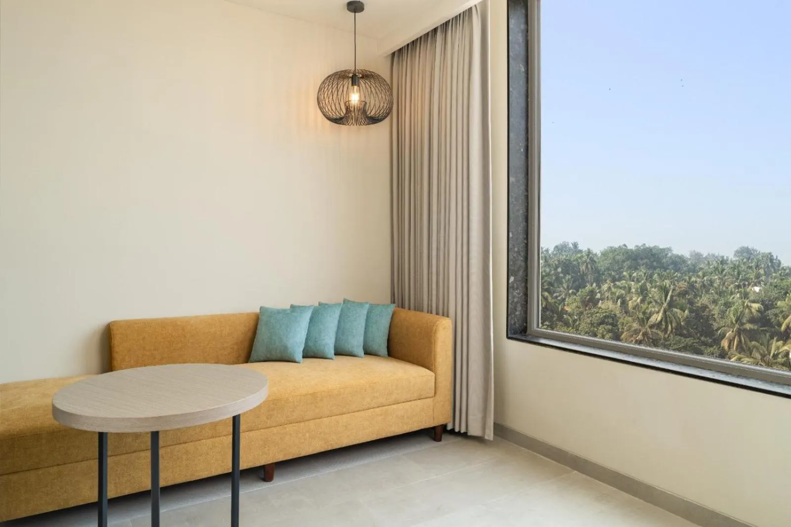 Seating area in Hilton Garden Inn Goa Calangute