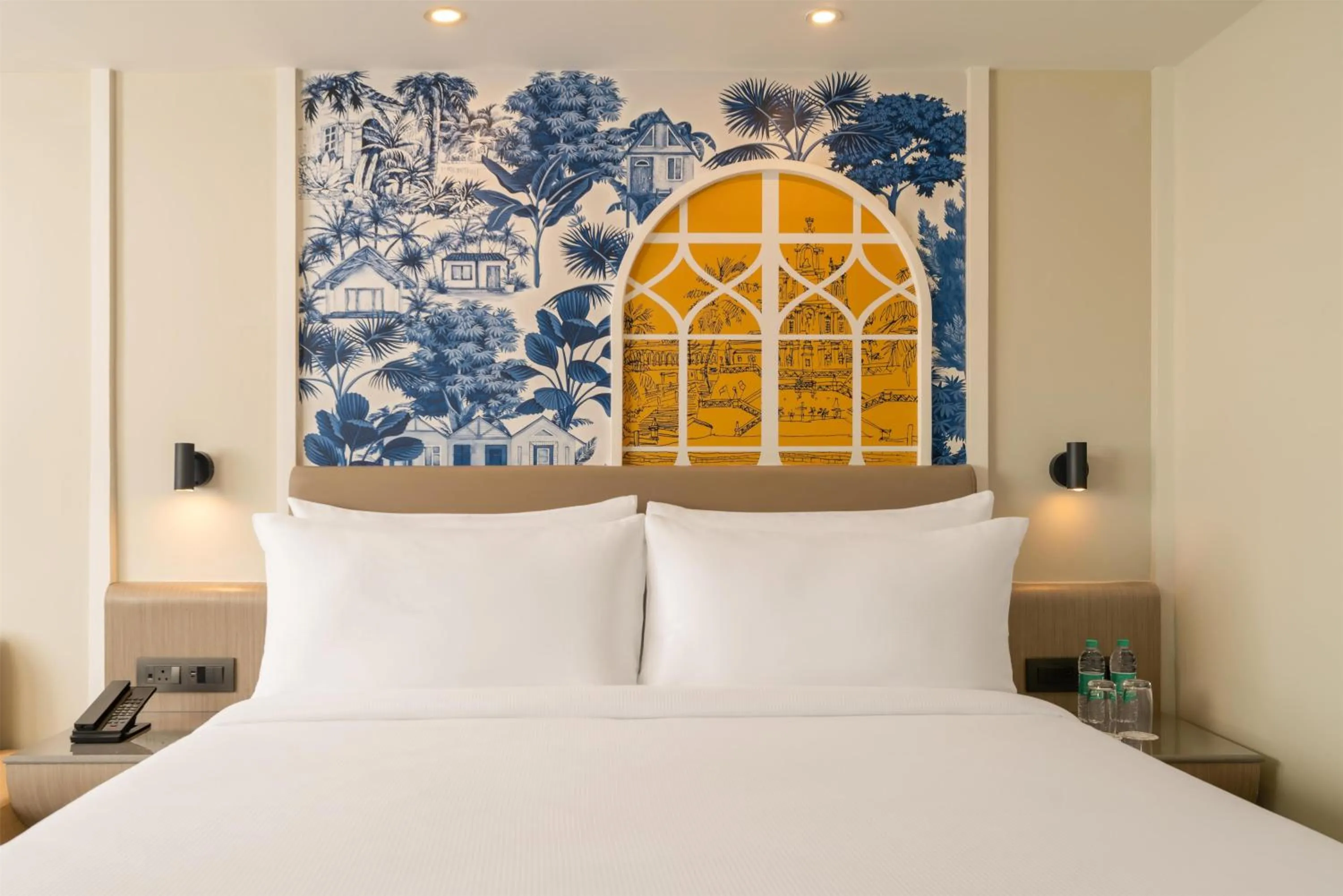 Bed in Hilton Garden Inn Goa Calangute