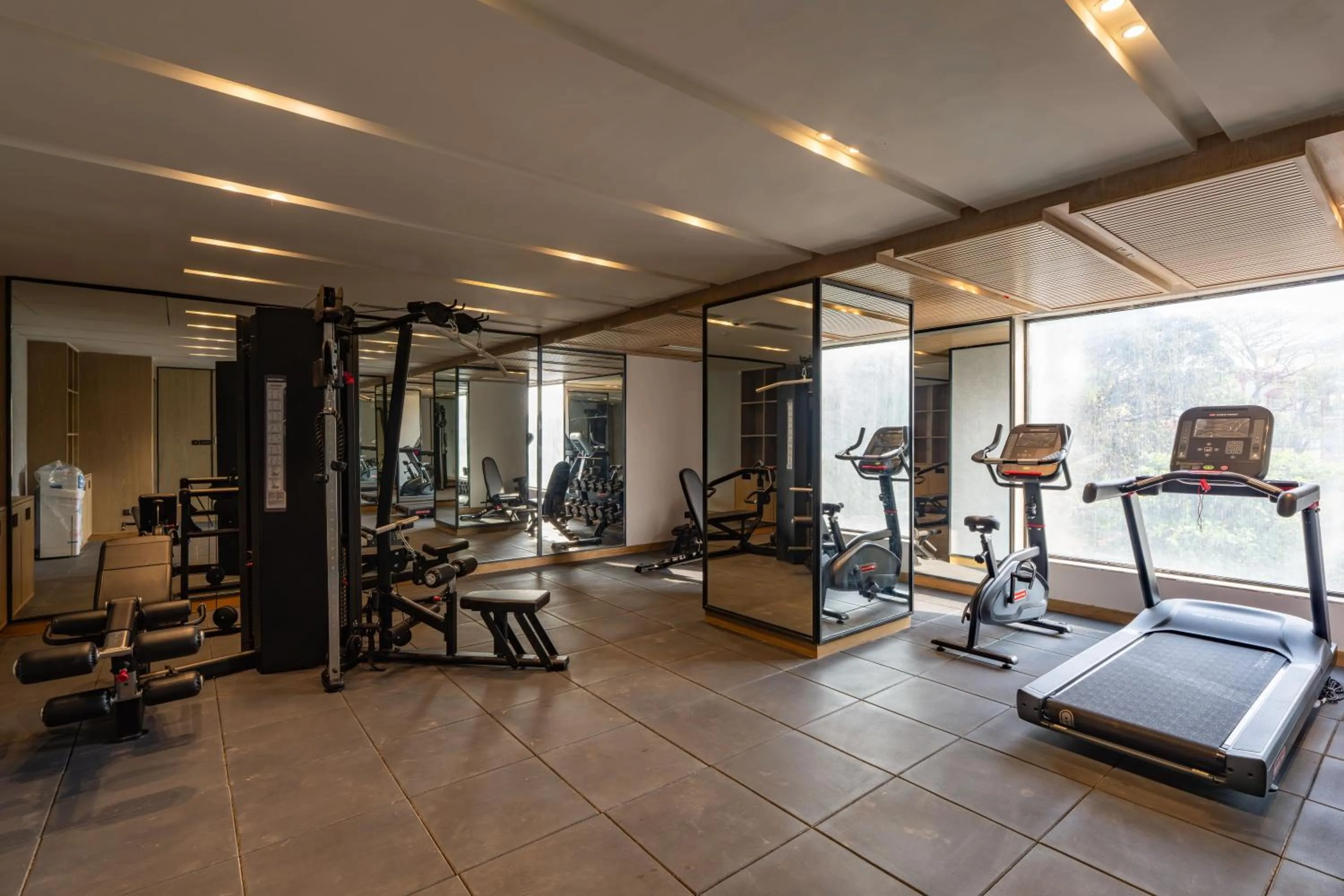 Fitness centre/facilities in Hilton Garden Inn Goa Calangute