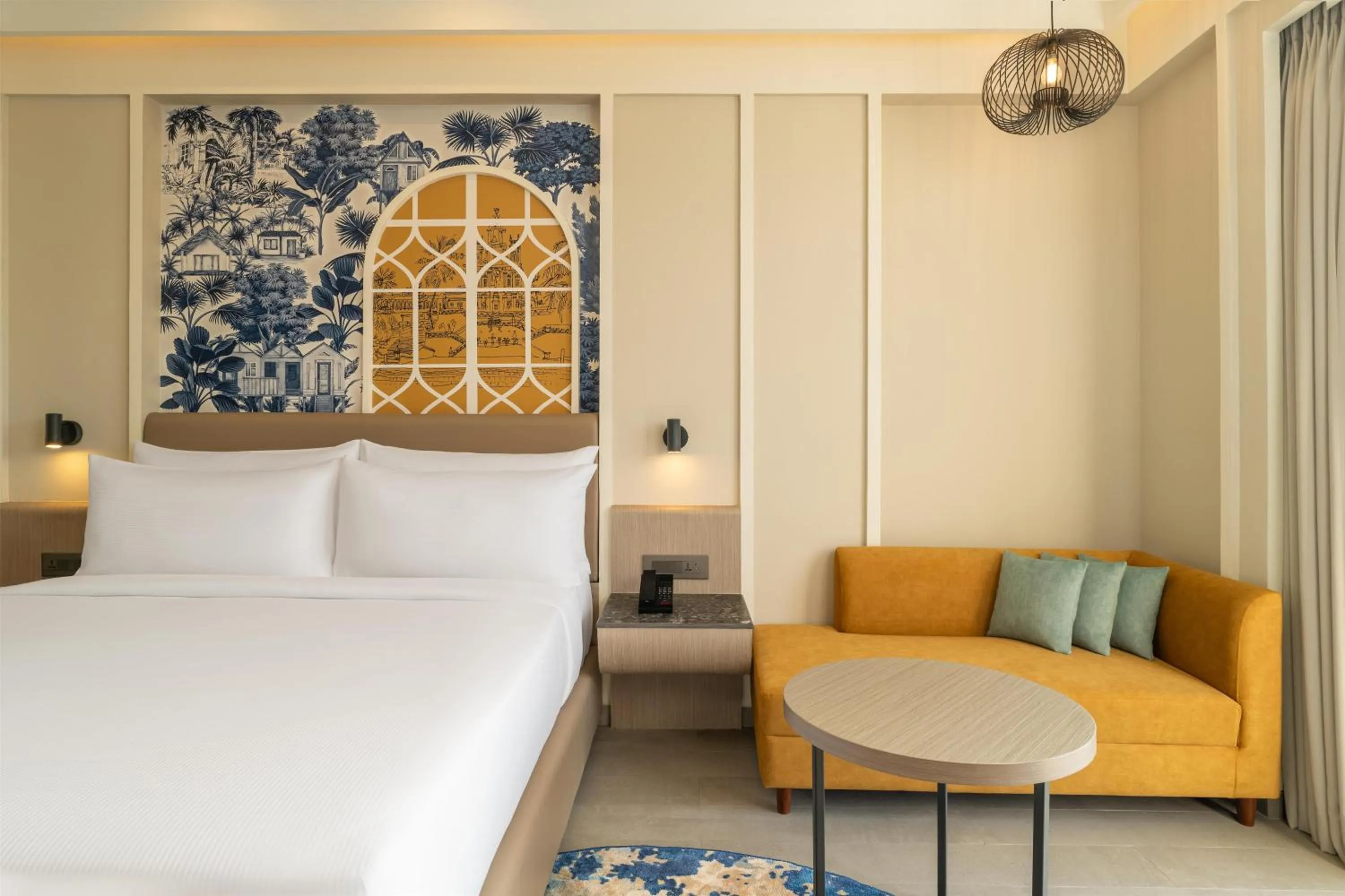 Bed in Hilton Garden Inn Goa Calangute