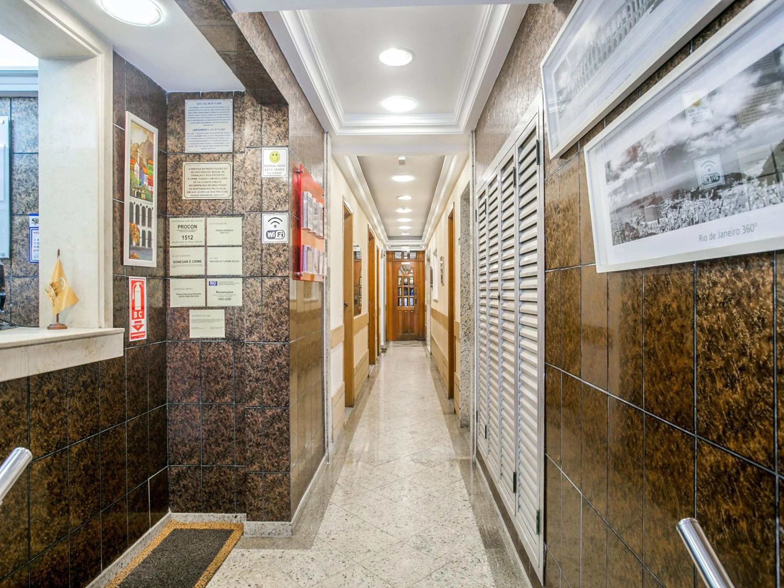 Lobby or reception in Hotel Villa Rica