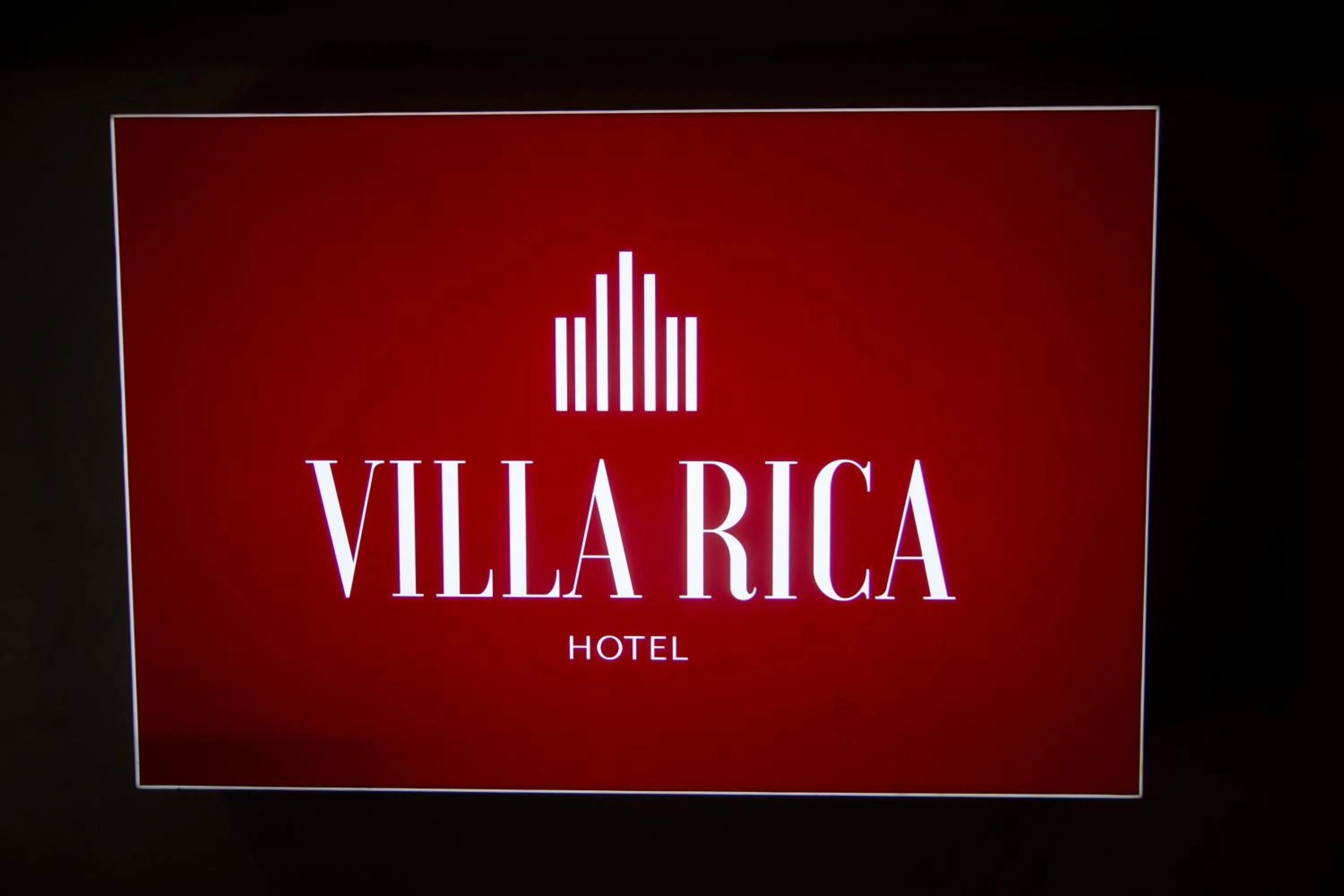 Property logo or sign in Hotel Villa Rica