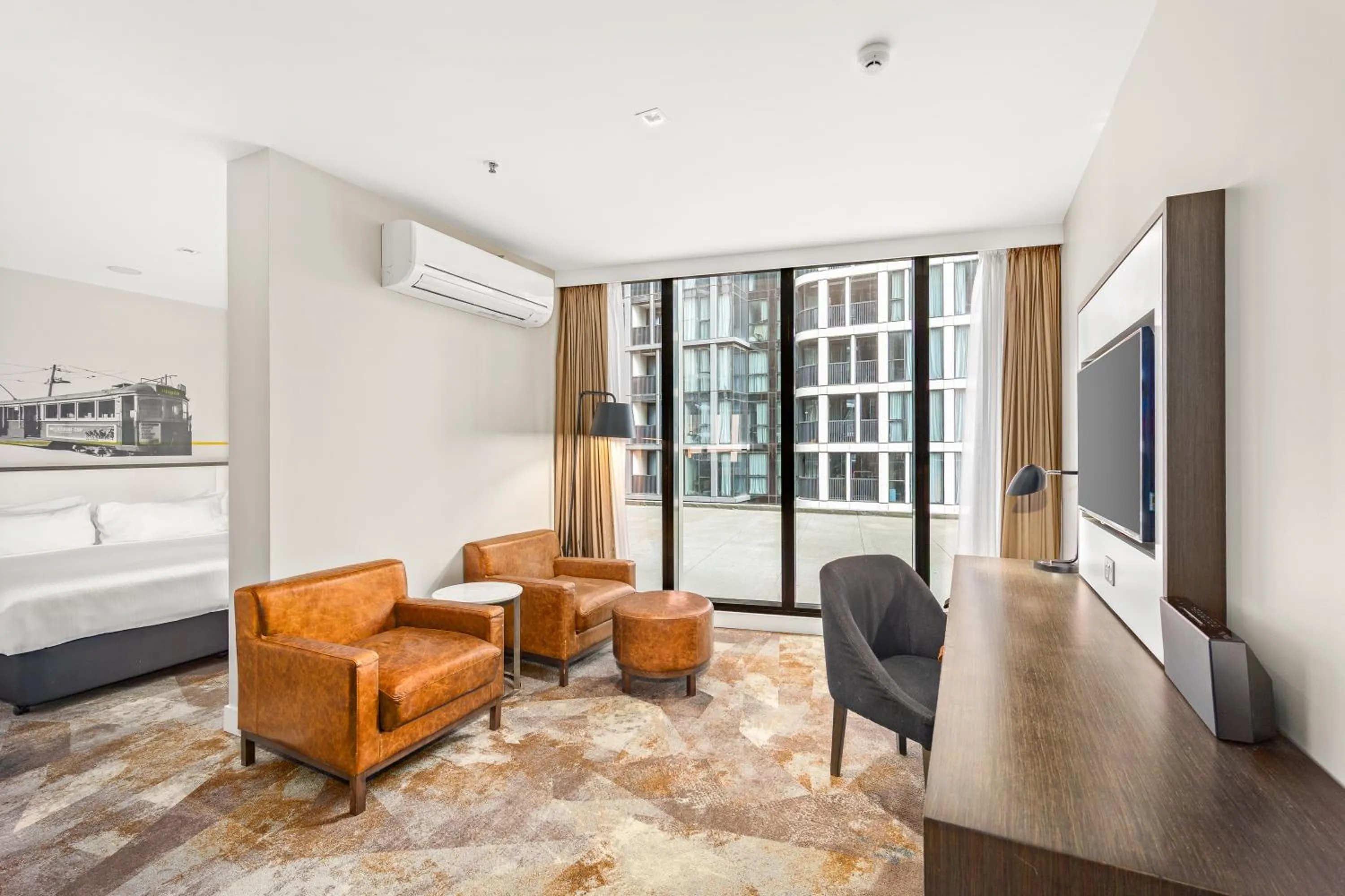 Bed in Peppers Docklands