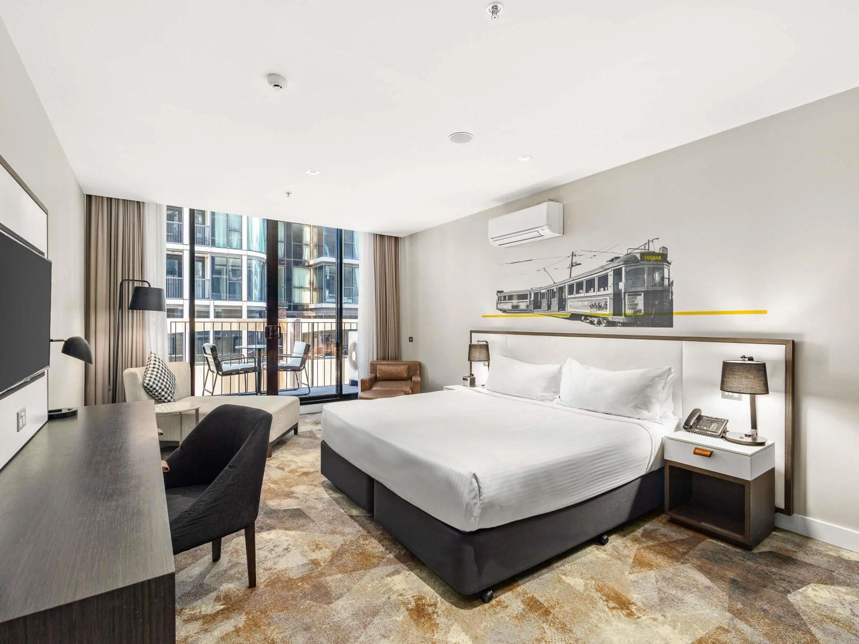 Bedroom, Bed in Peppers Docklands