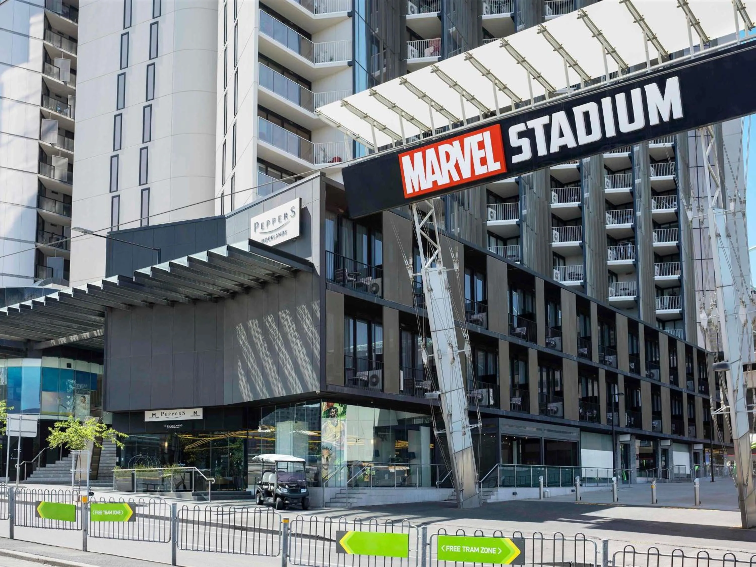 Property building in Peppers Docklands