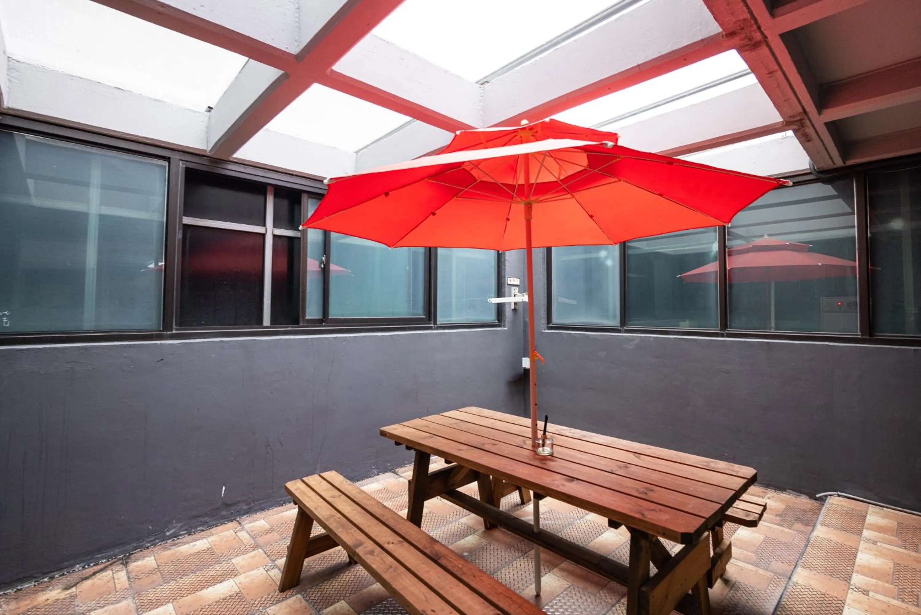 Balcony/Terrace in Lien Hotel Haeundae