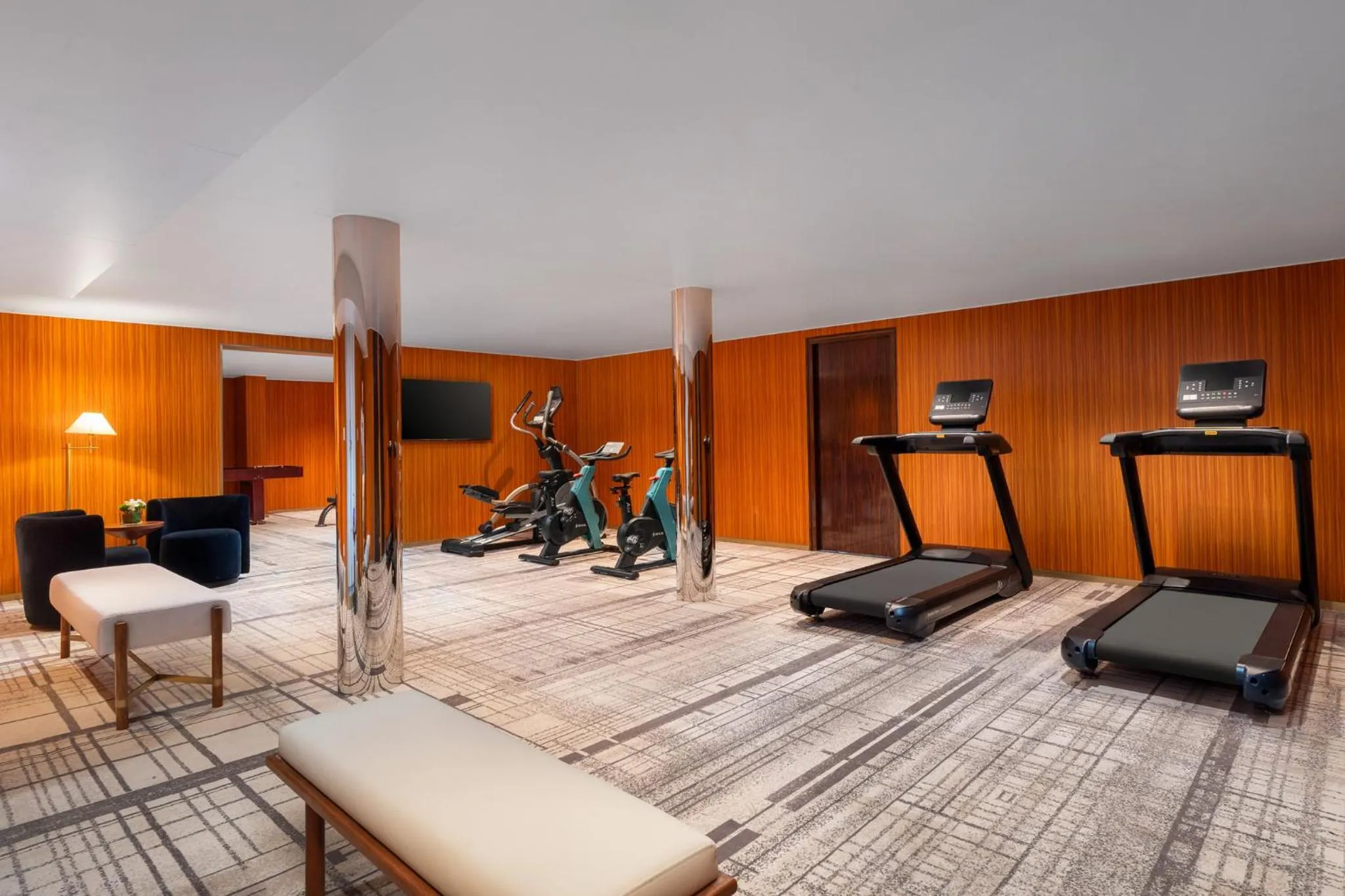 Fitness centre/facilities in voco Lianyungang Haizhou Bay by IHG