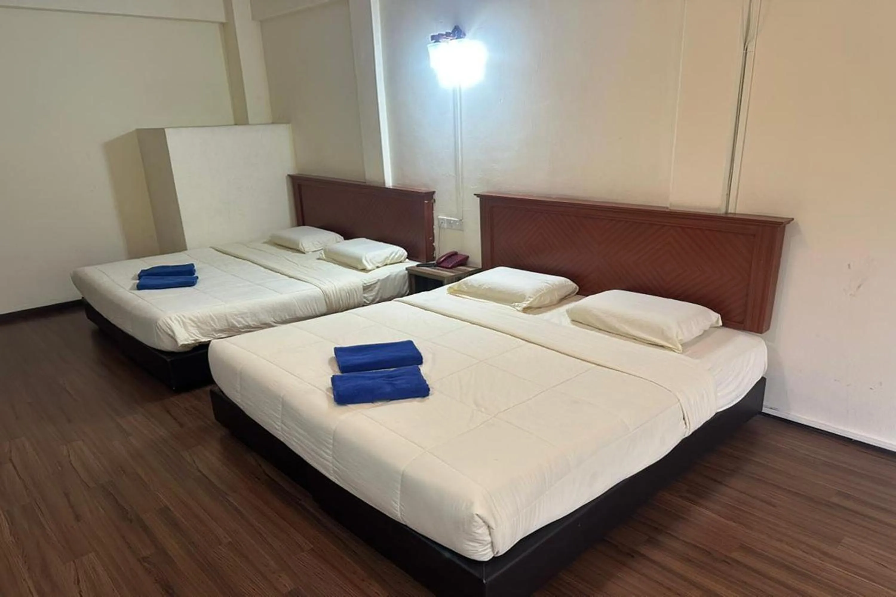 Bed in Hotel Titiwangsa