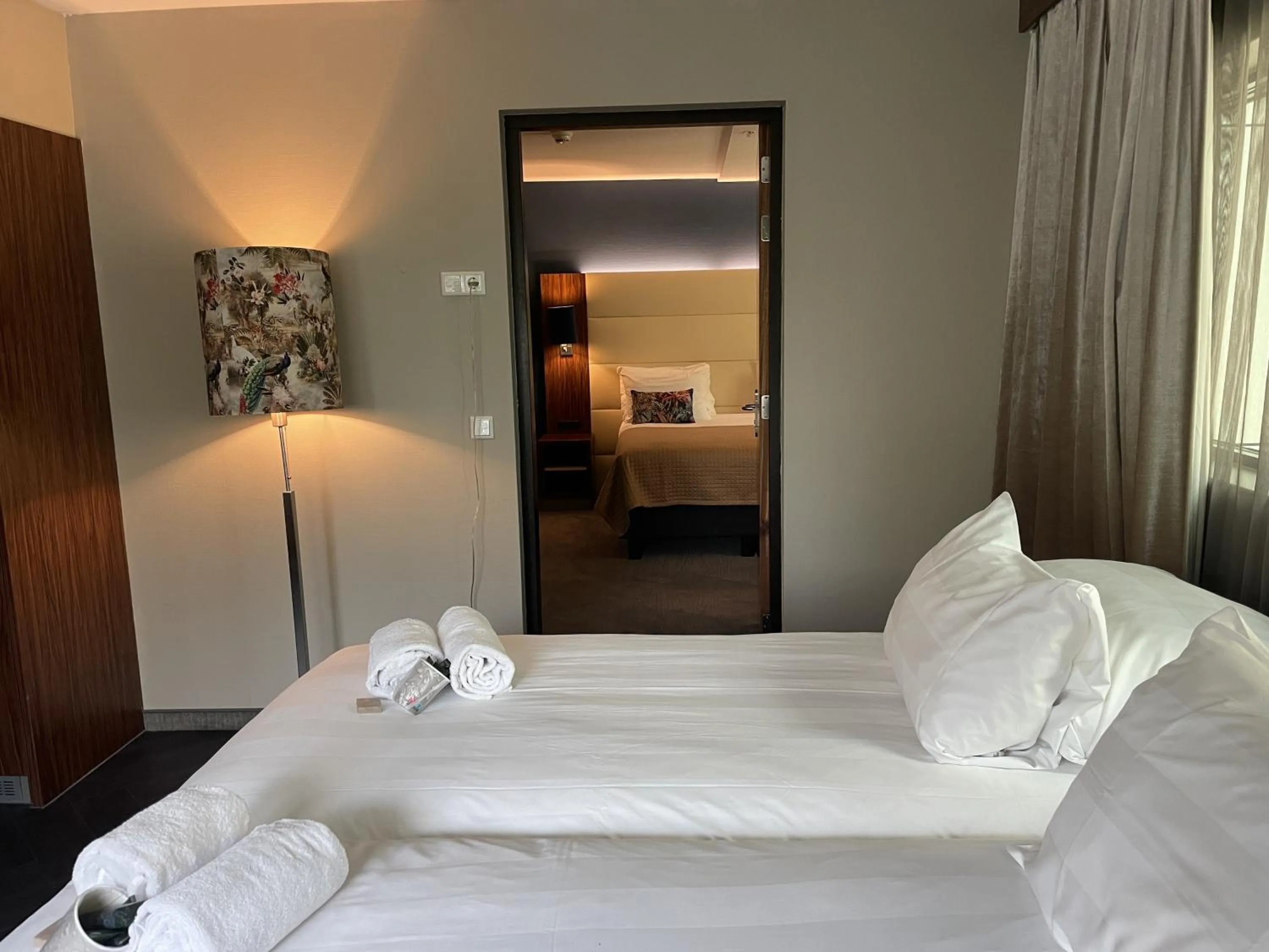 Bed in Van der Valk Hotel Rotterdam - Blijdorp