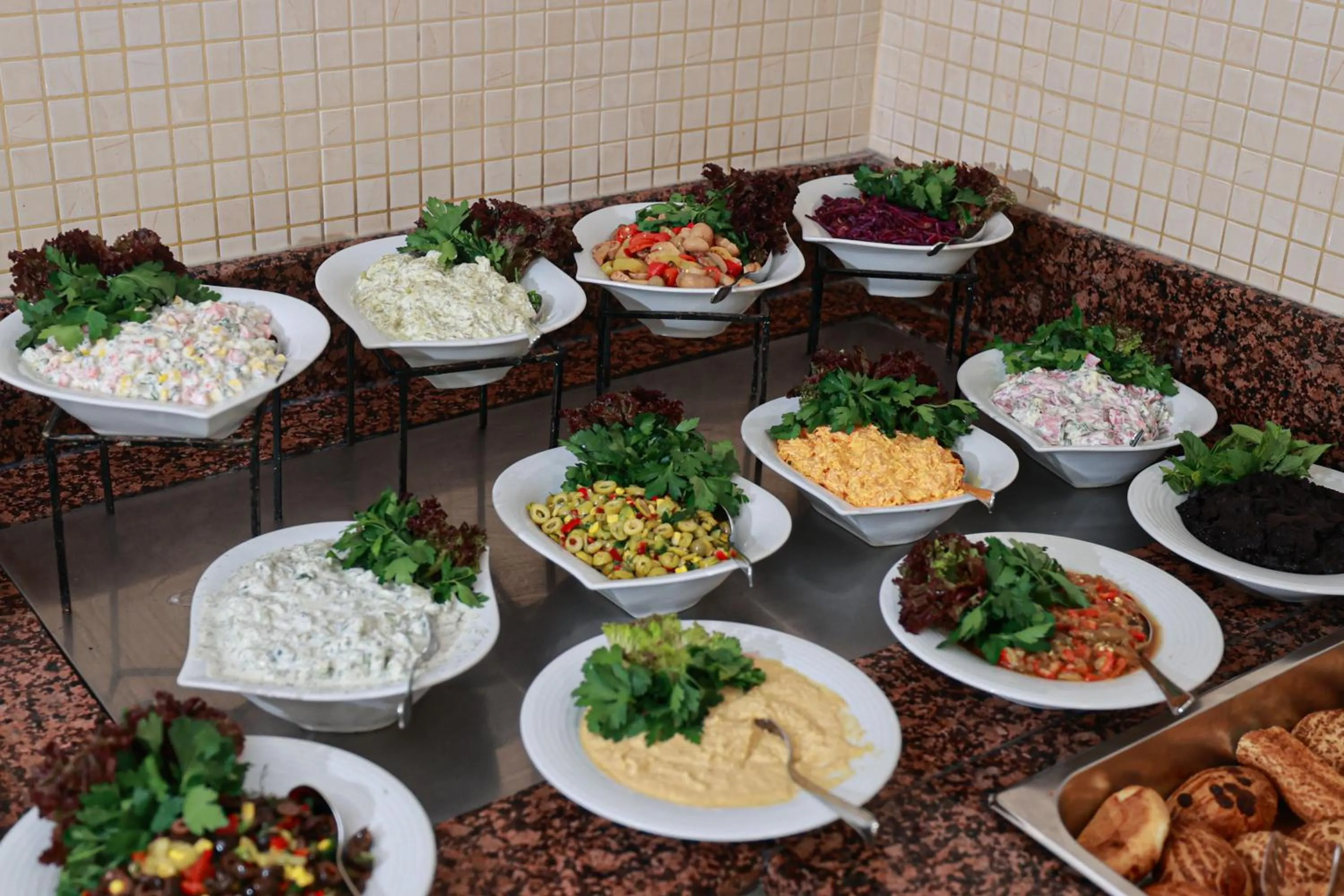 Breakfast in Nova Plaza Orion Hotel