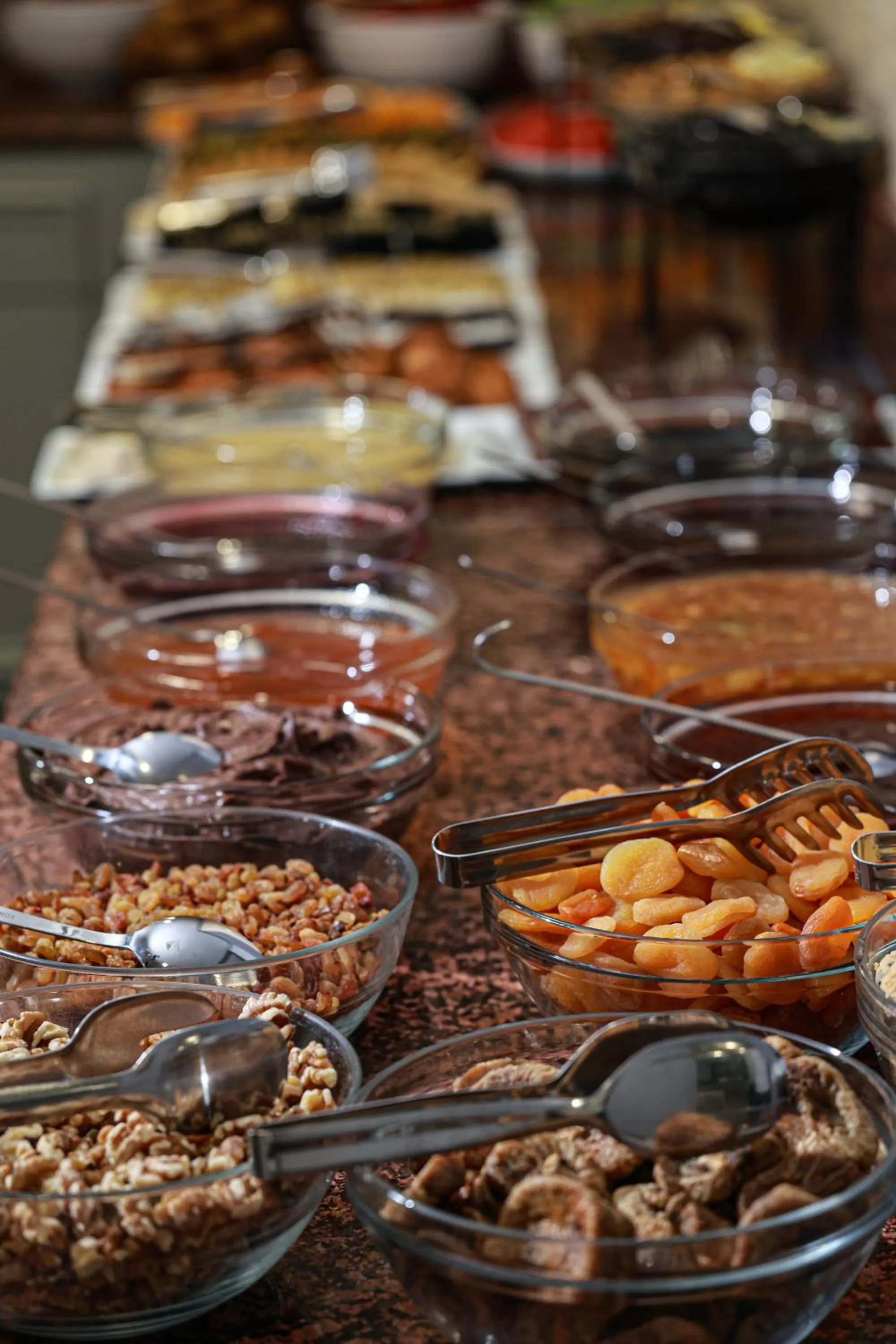 Buffet breakfast in Nova Plaza Orion Hotel