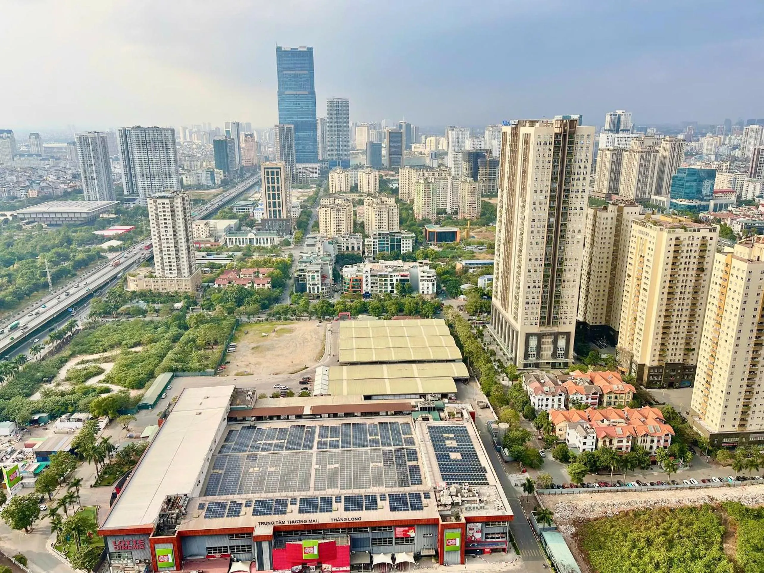 Street view in Vinhomes D'capital Premium Apartment