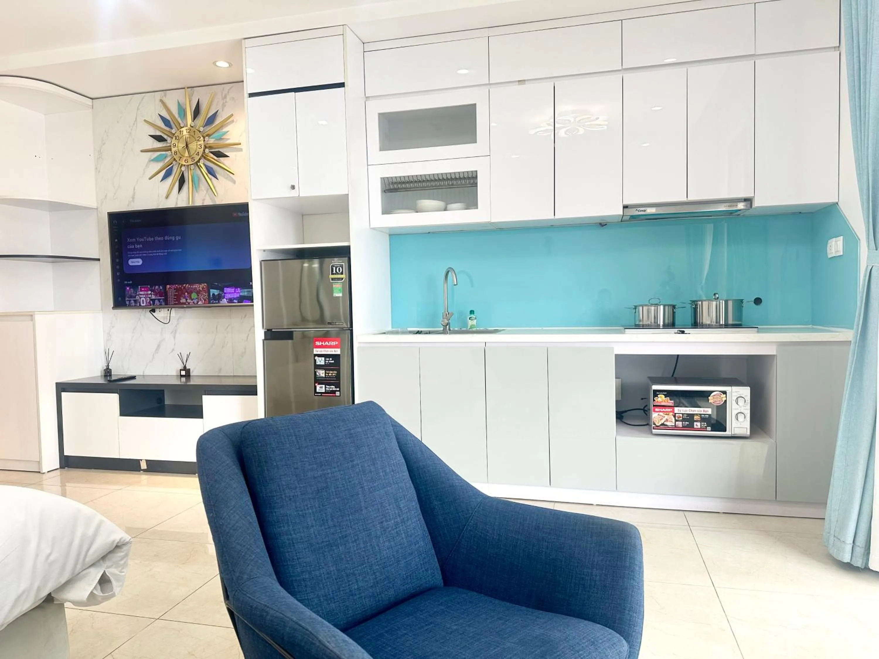 TV and multimedia in Vinhomes D'capital Premium Apartment