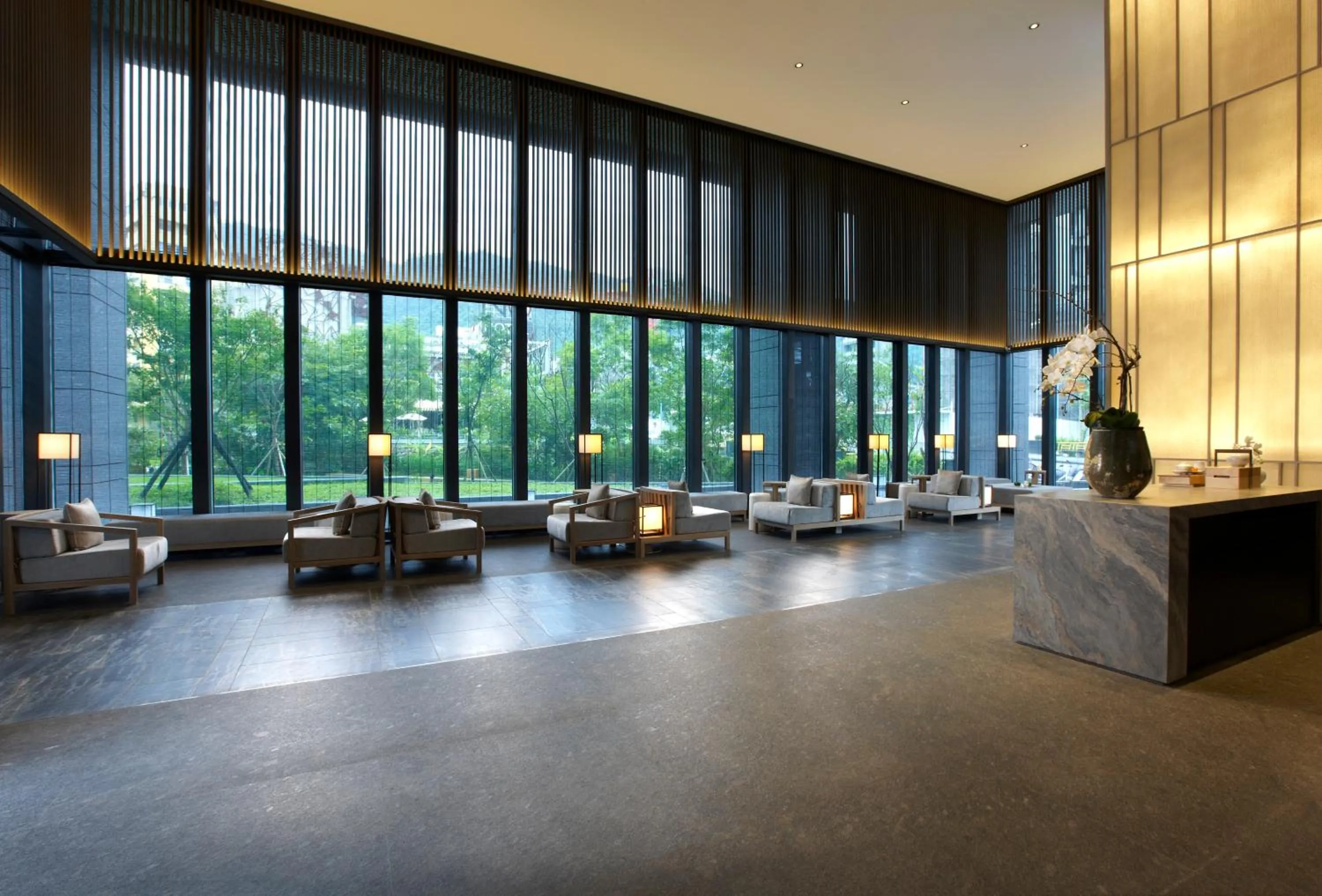 Facade/entrance in 礁溪晶泉丰旅 Wellspring by Silks Jiaoxi