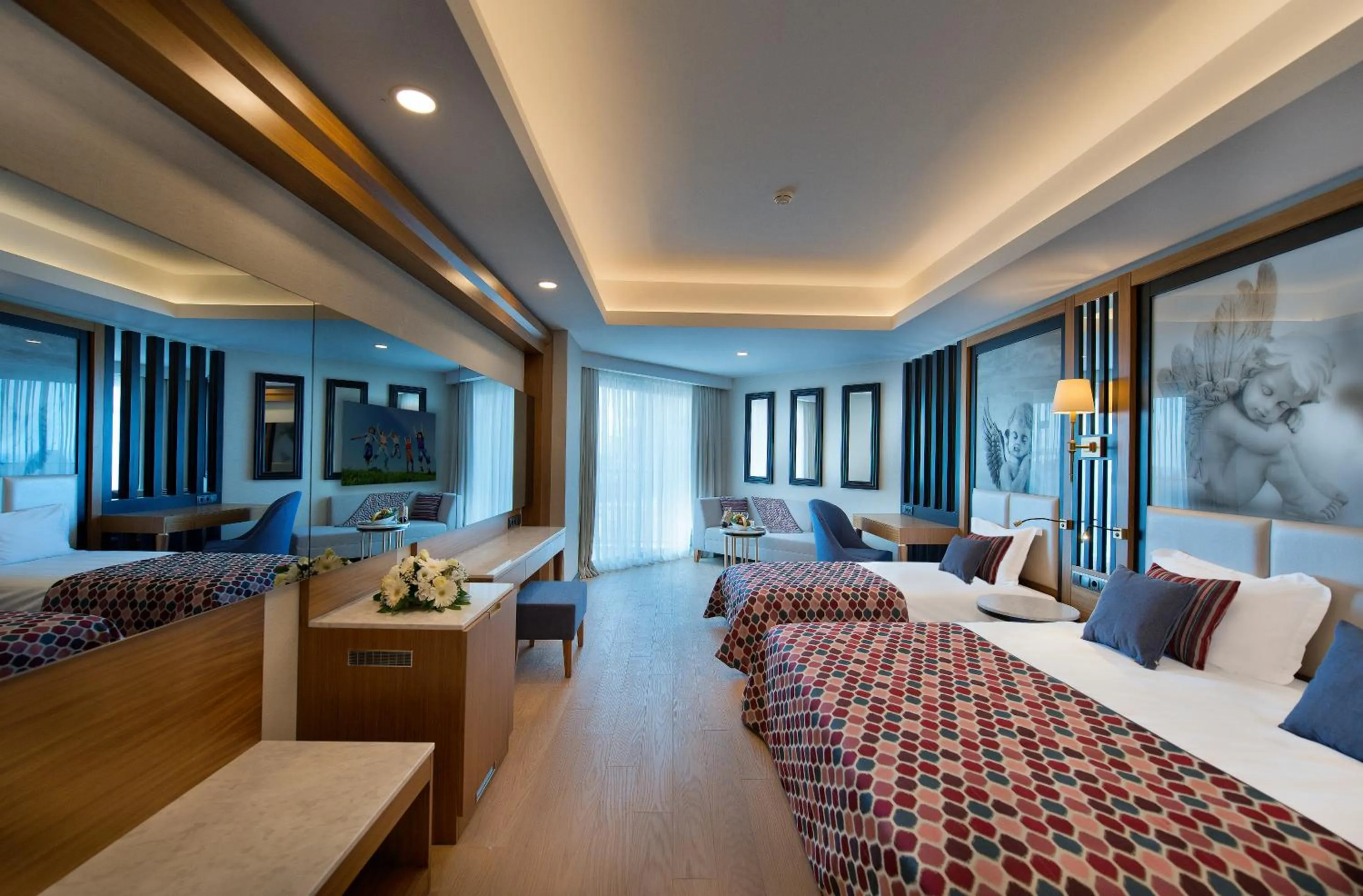 TV and multimedia, Bed in Adalya Elite Lara Hotel - Ultra All Inclusive