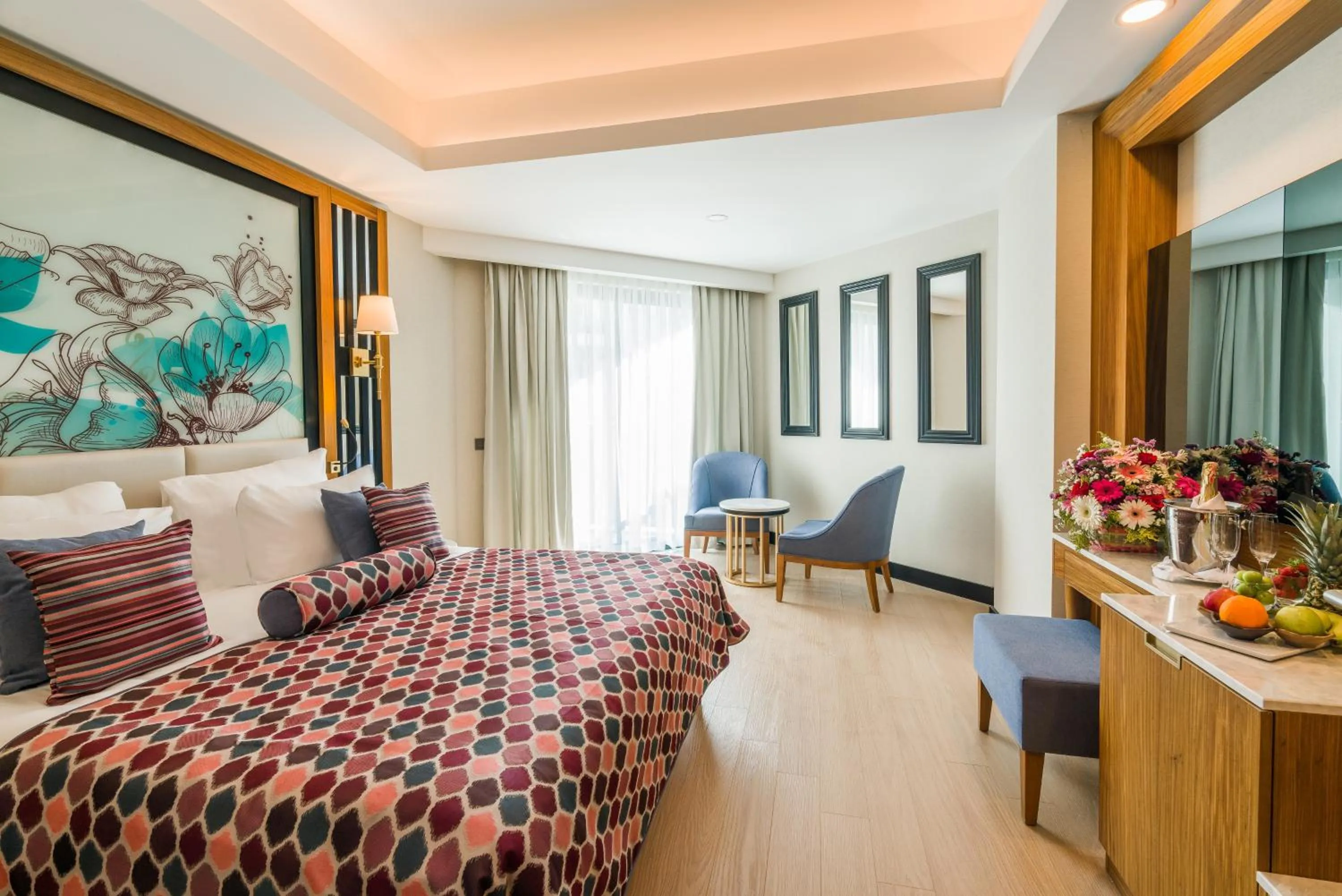 Bed in Adalya Elite Lara Hotel - Ultra All Inclusive