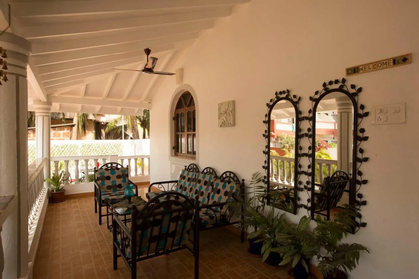 Day in Villa Baywalk Goa - 200 meters from Morjim Beach