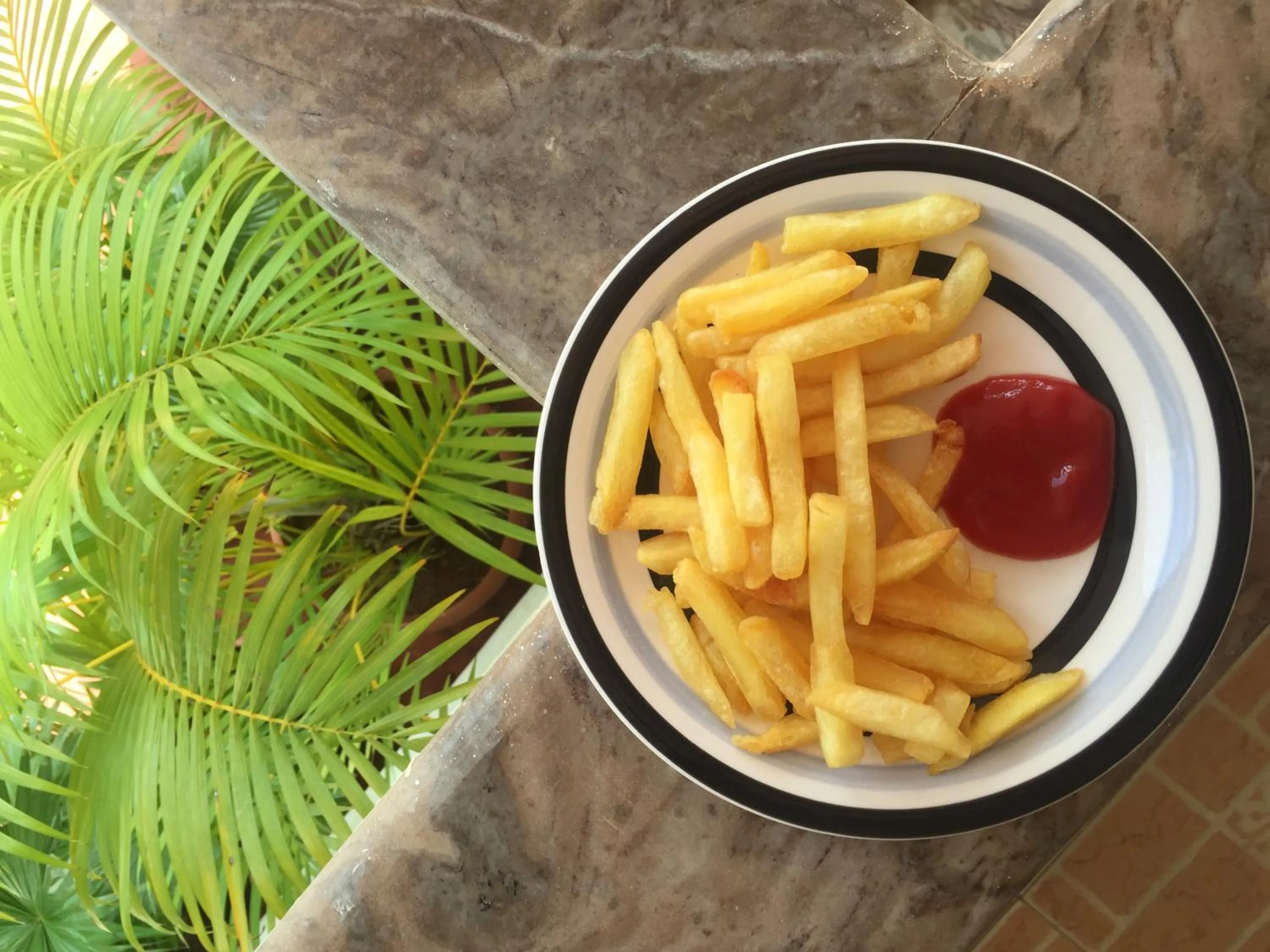 Food close-up in Villa Baywalk Goa - 200 meters from Morjim Beach