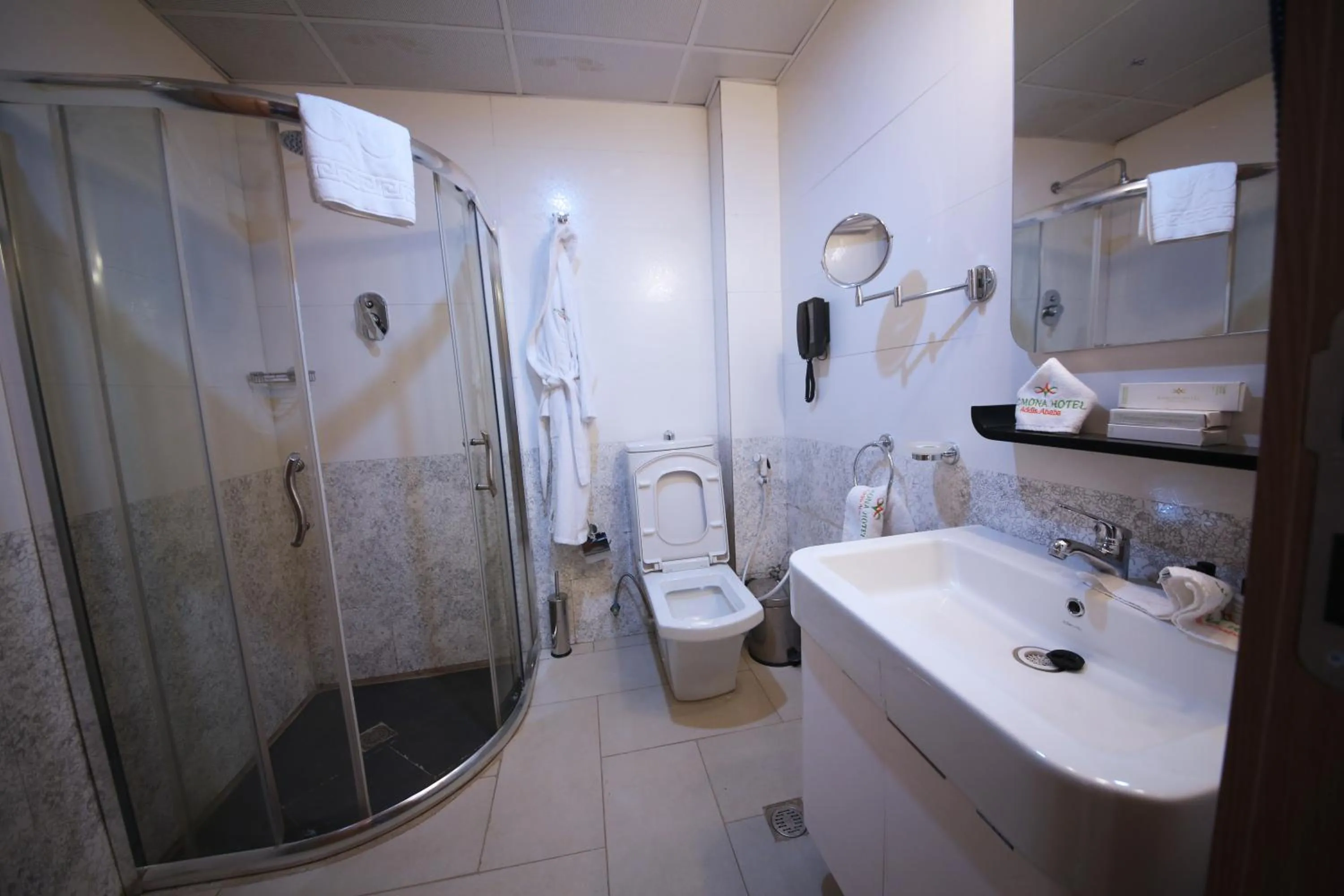 Bathroom in Momona Hotel