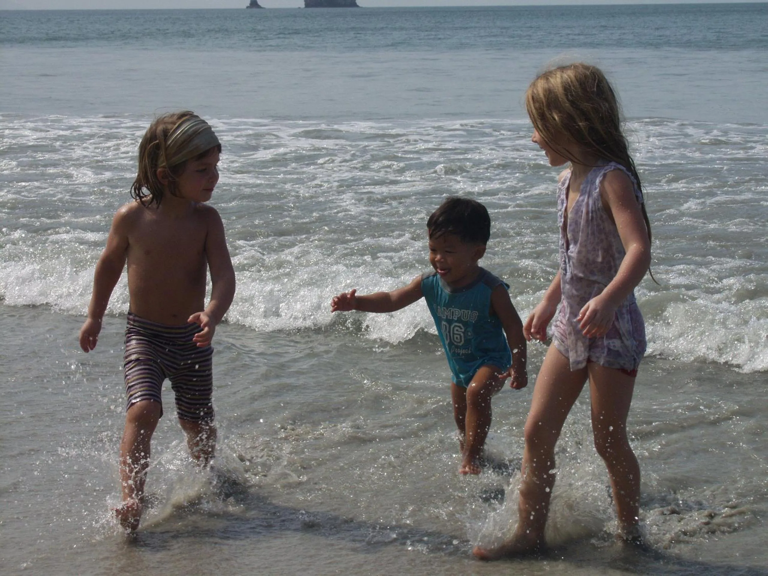 young children in JJ Beach Resort & JJ Seafood