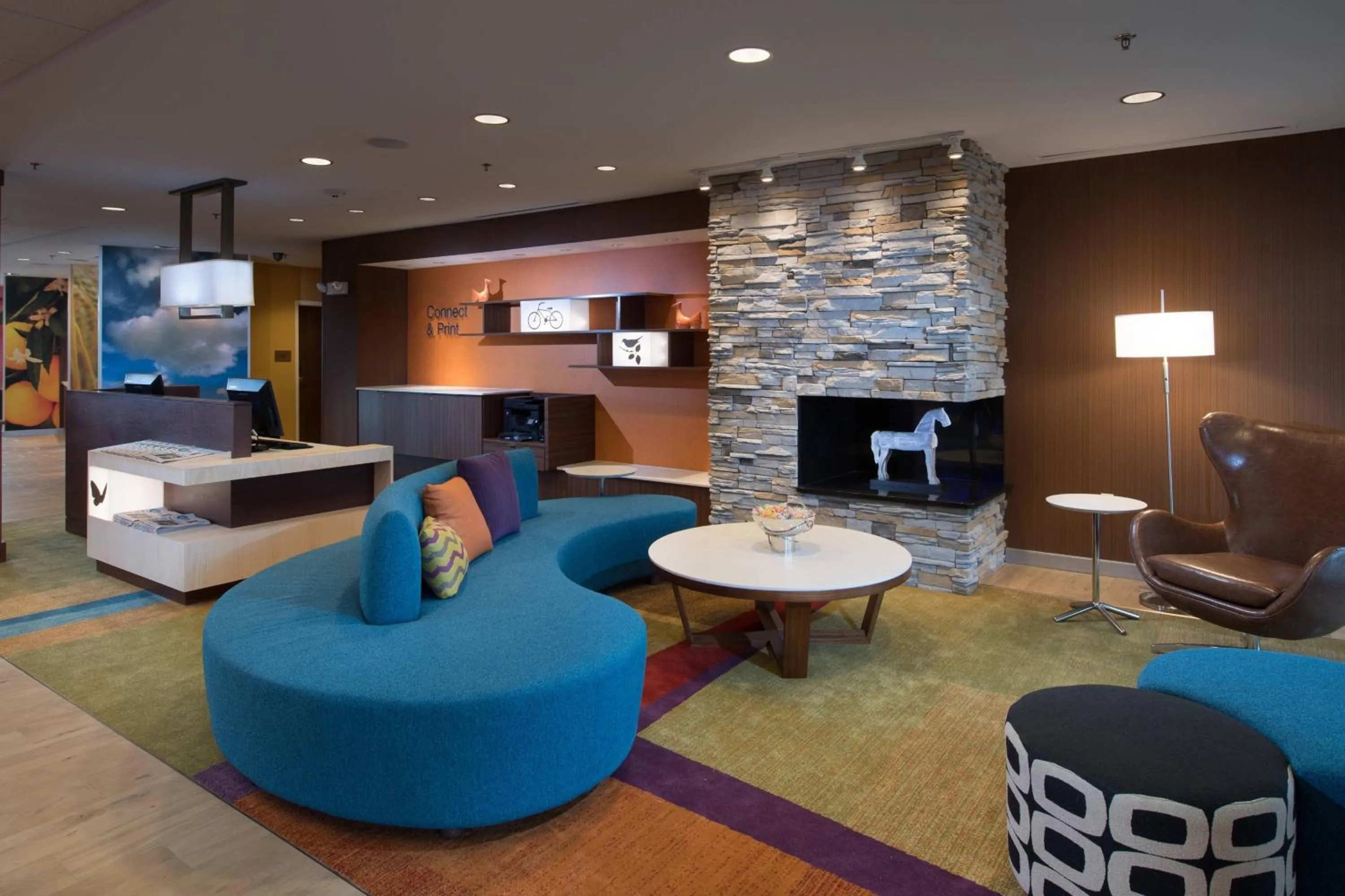 Lobby or reception in Fairfield Inn & Suites by Marriott Houma Southeast