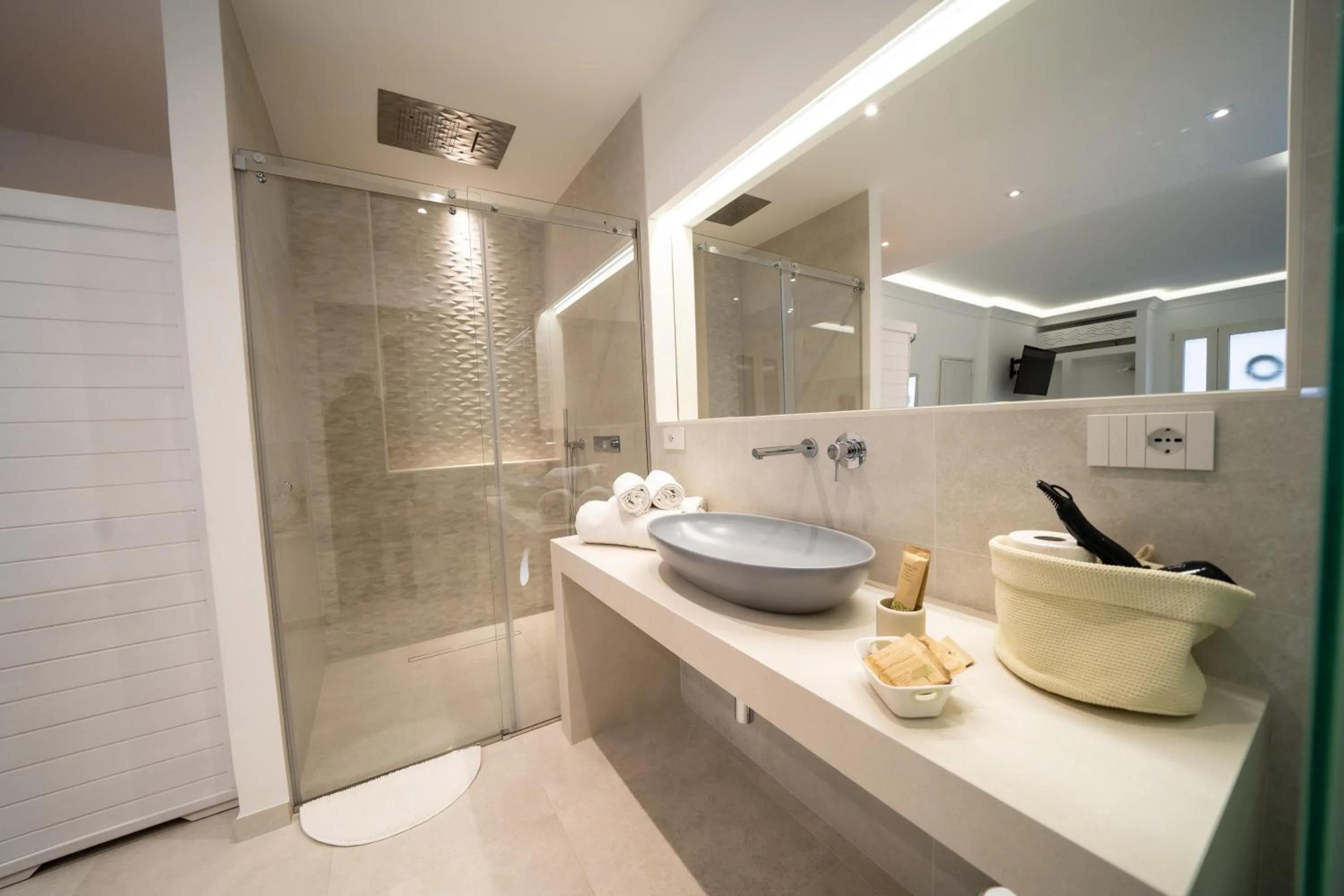 Bathroom in Il Baiocco affittacamere piscina & SPA