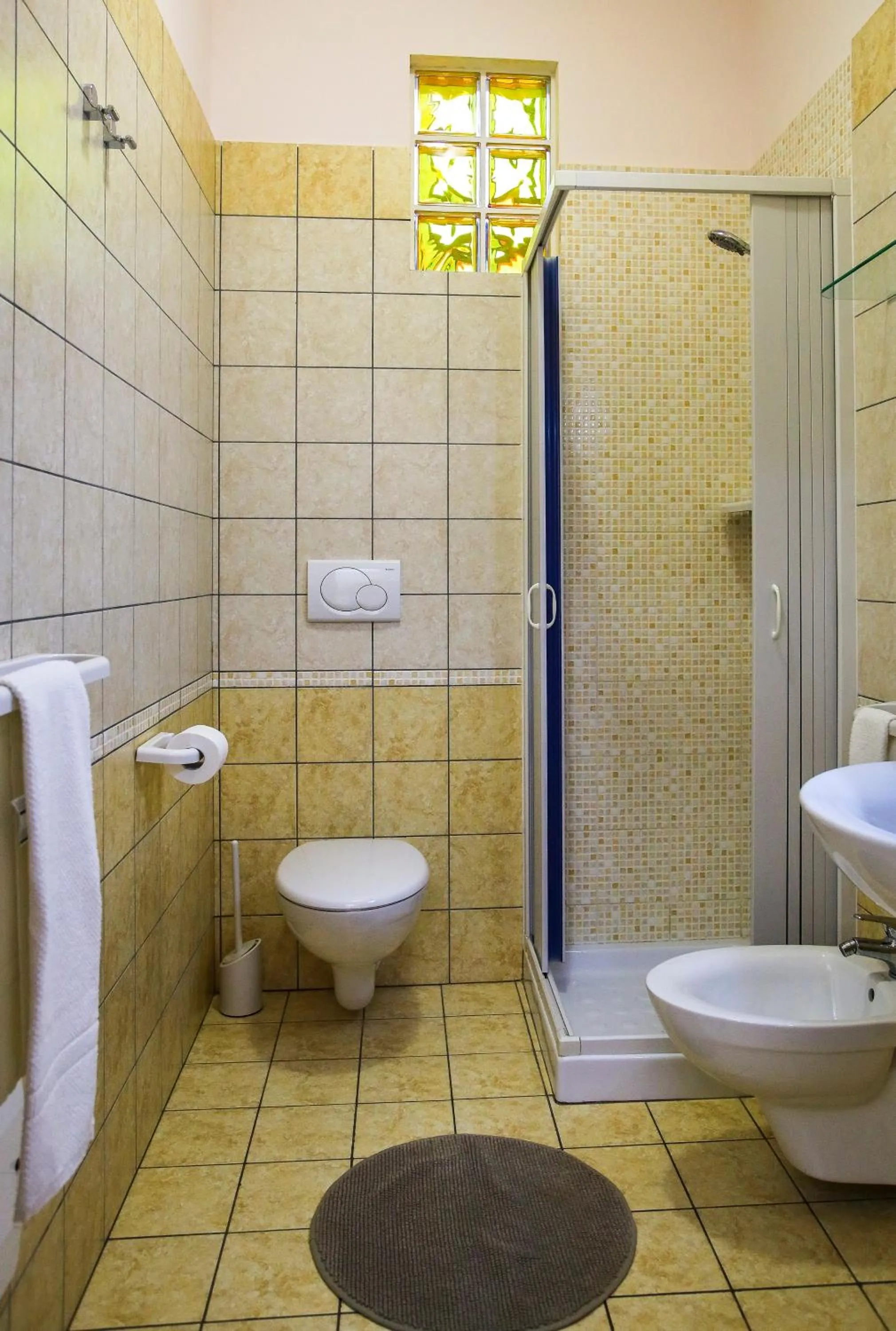 Shower in Il Baiocco affittacamere piscina & SPA