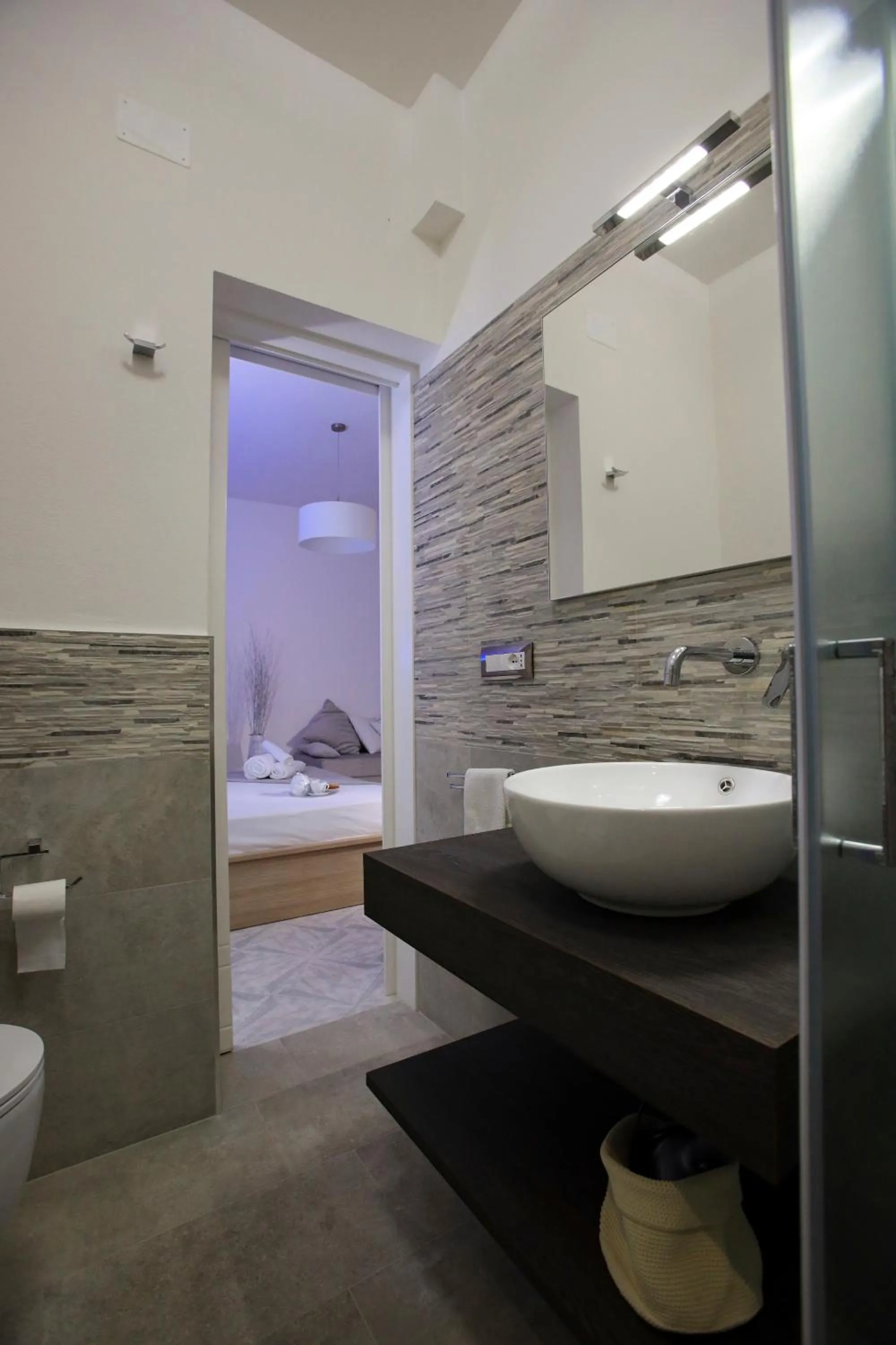 Shower in Il Baiocco affittacamere piscina & SPA