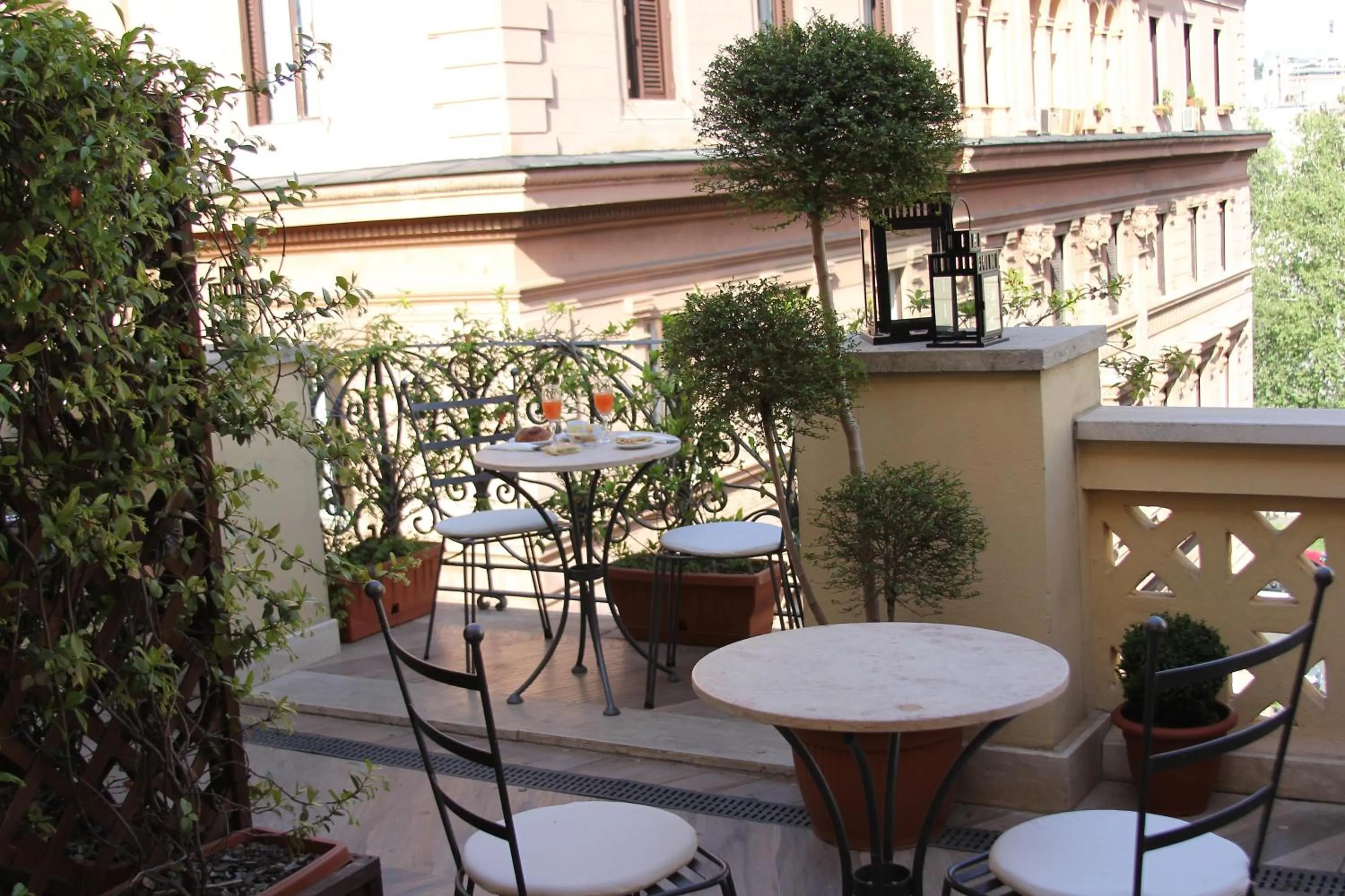 Balcony/Terrace in Residenza Cavallini