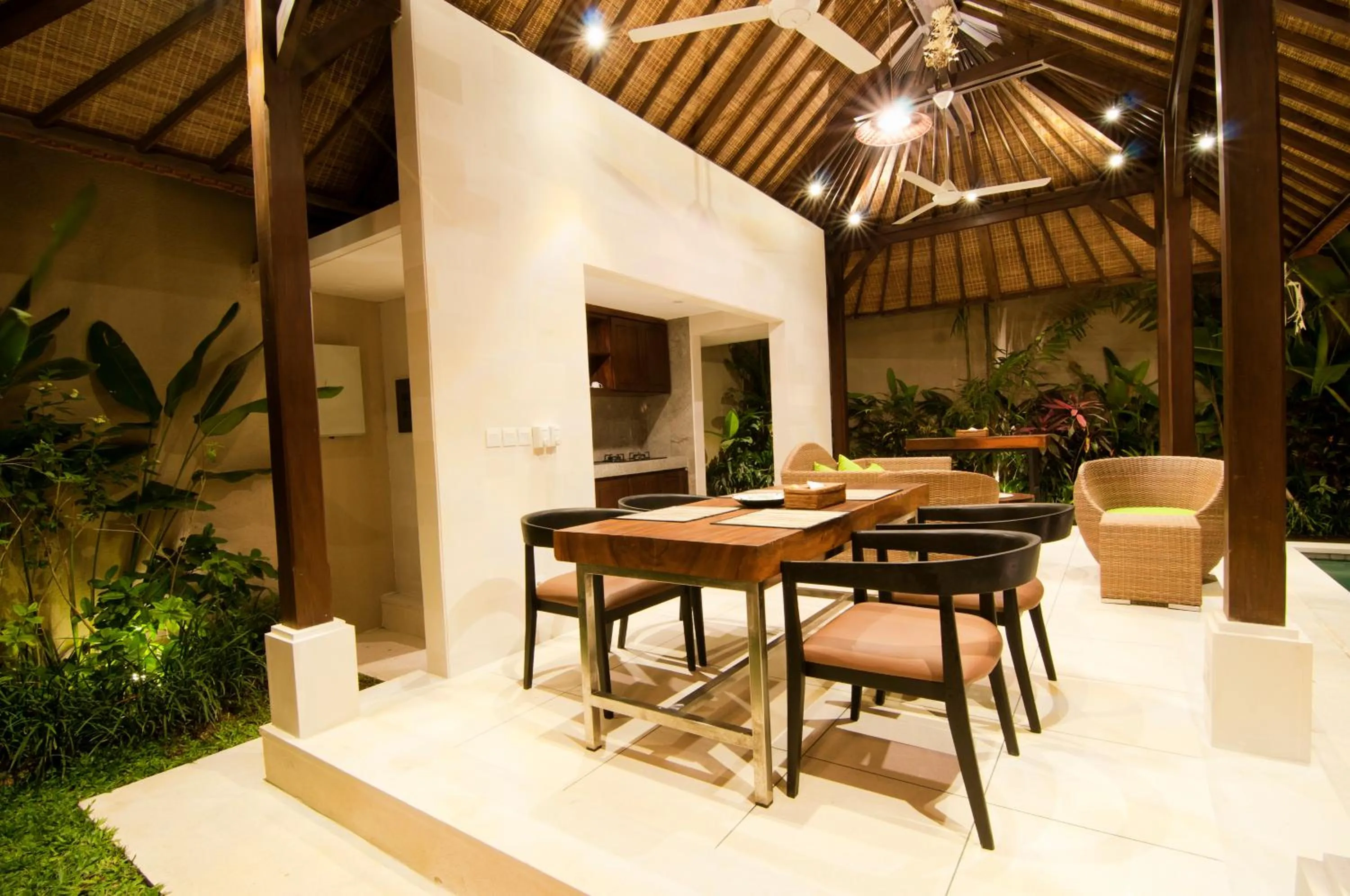 Garden in Villa Puspa