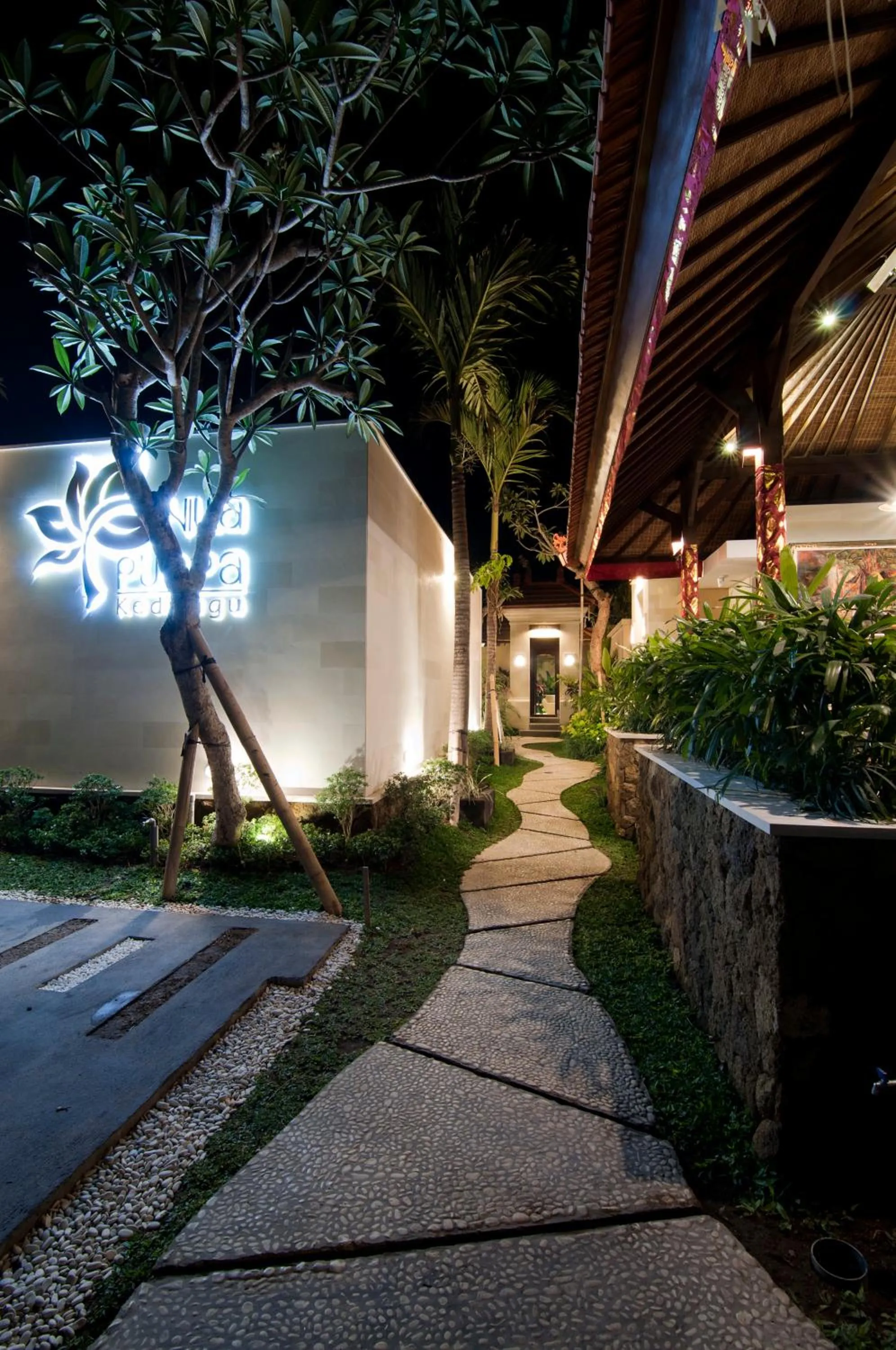 Decorative detail in Villa Puspa