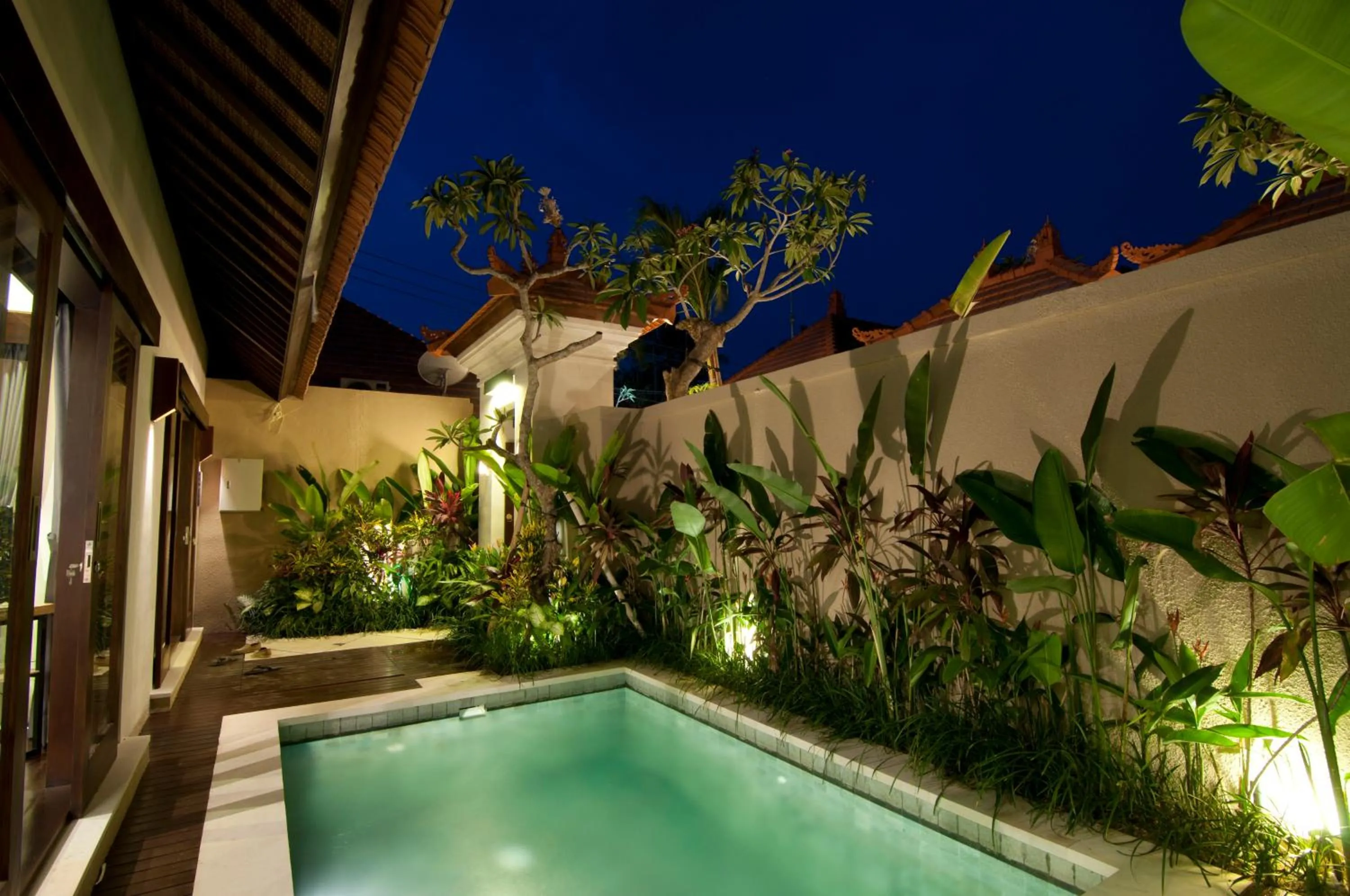 Garden in Villa Puspa