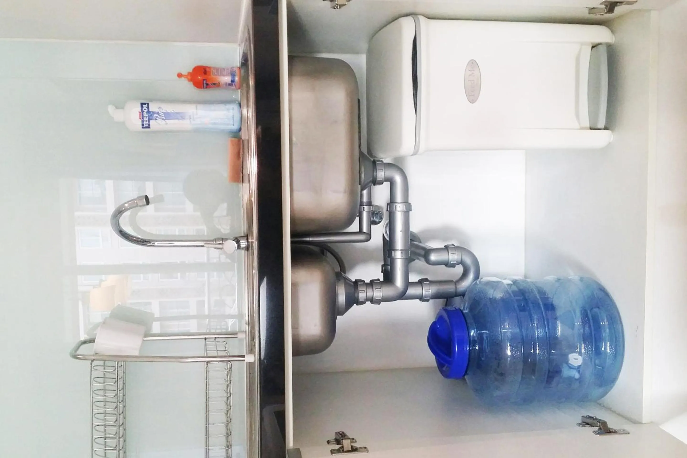 Kitchen or kitchenette in Atlantis Condo & Water Park Pattaya By the Sea