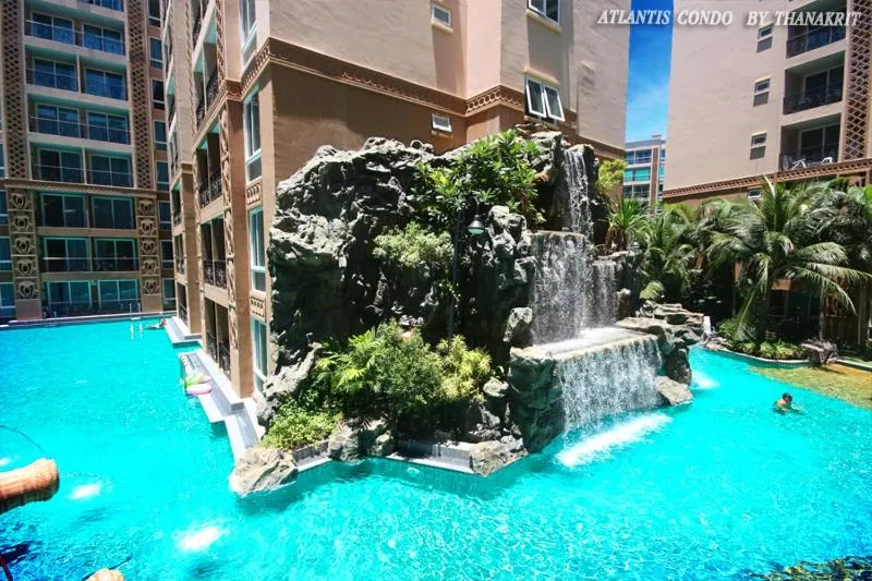 Text overlay in Atlantis Condo & Water Park Pattaya By the Sea