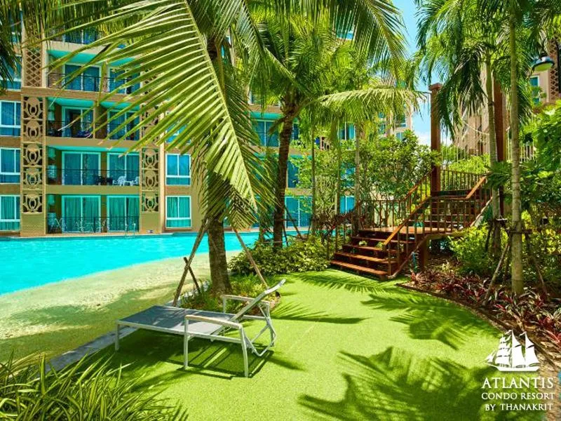 Text overlay in Atlantis Condo & Water Park Pattaya By the Sea